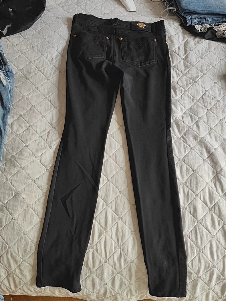 Versace Versace Black jeans Size US 30 / EU 46 - 2 Thumbnail