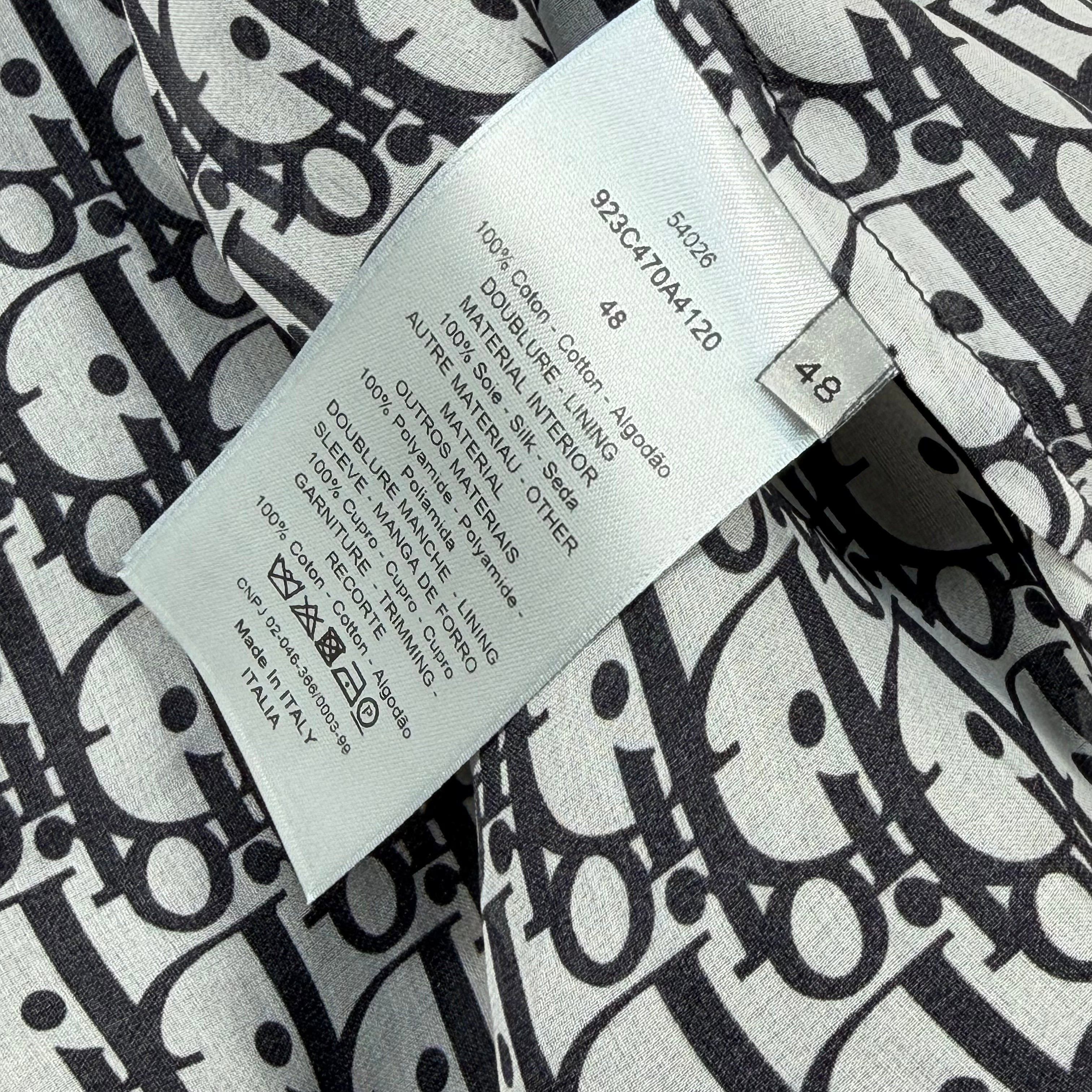 Dior Dior Oblique Hybrid Layered Bomber Size 48 (M) Size US M / EU 48-50 / 2 - 6 Thumbnail