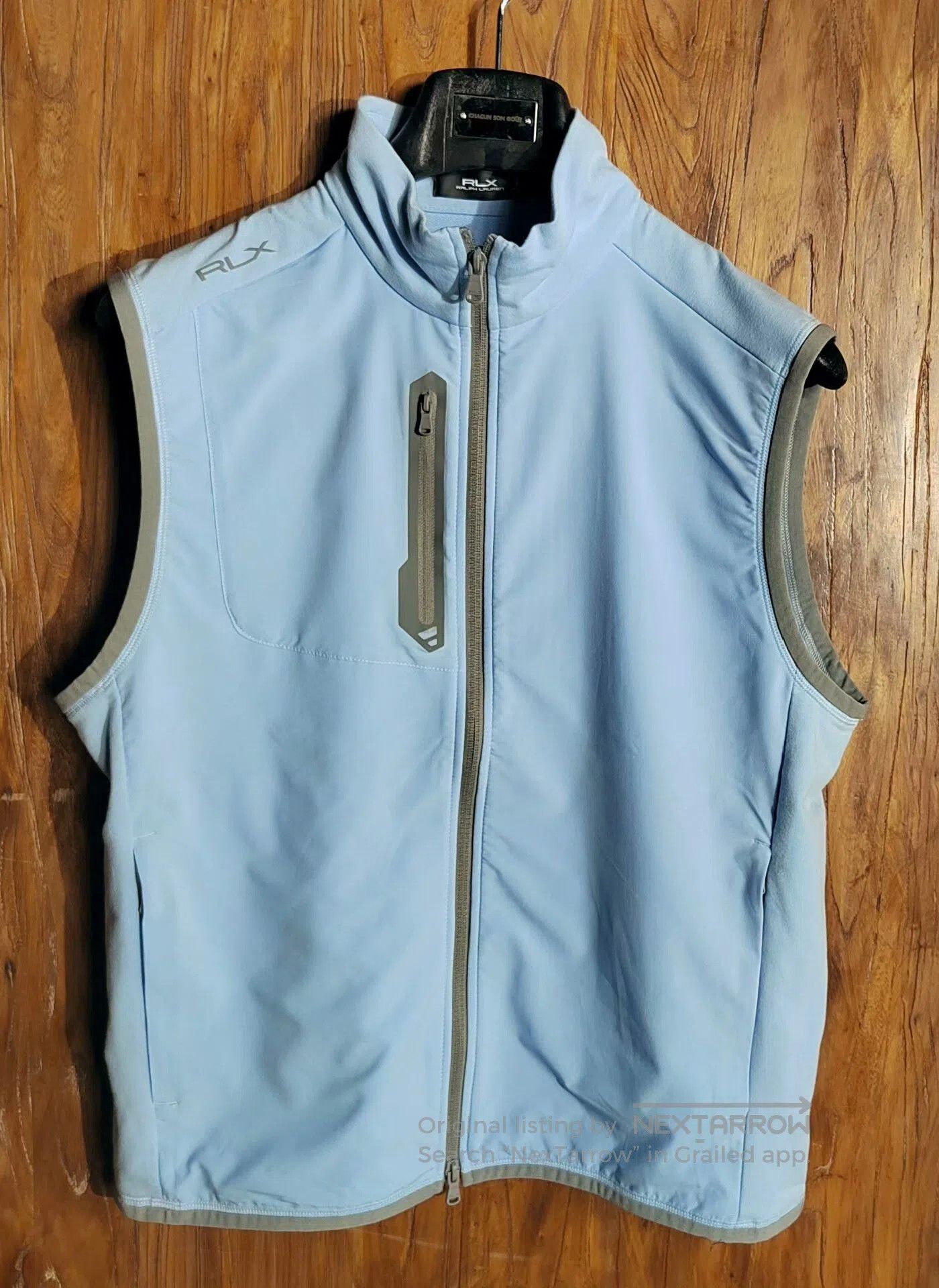 RLX Ralph Lauren RLX Blue Stand Collar Vest. Size US M / EU 48-50 / 2 - 1 Thumbnail