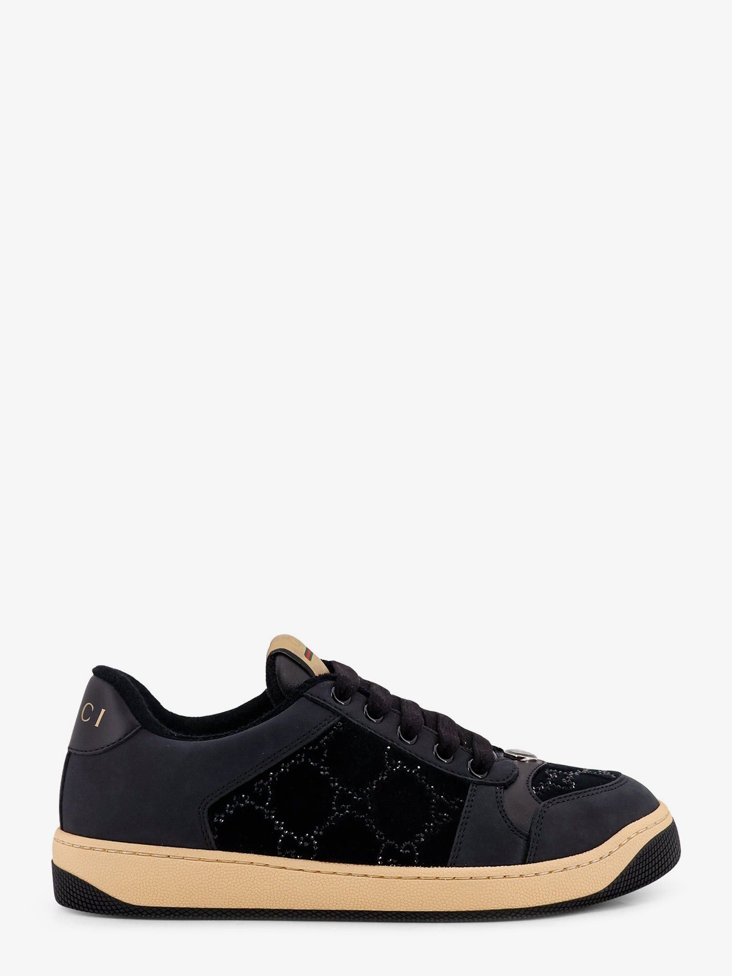 Gucci Screener Gg Velvet Sneakers Size US 6 / IT 36 - 1 Thumbnail