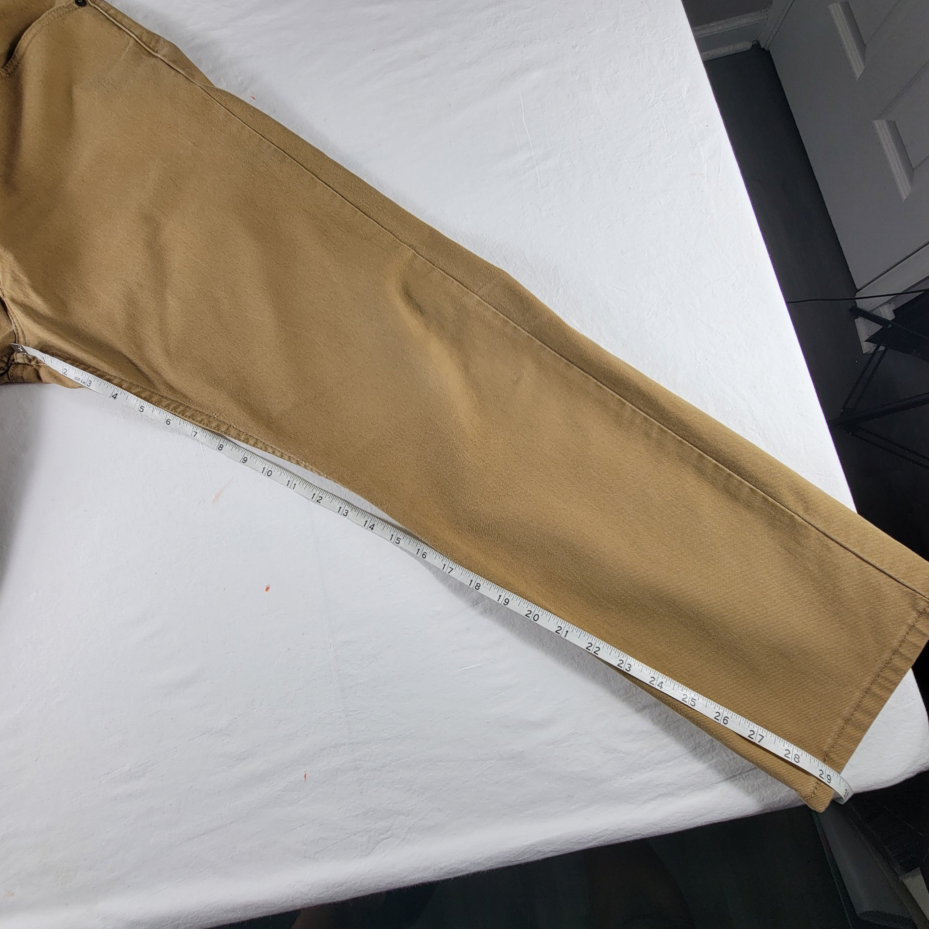 Levi's Levi's tan 513 khaki denim jeans Size 38" Size US 38 / EU 54 - 6 Thumbnail