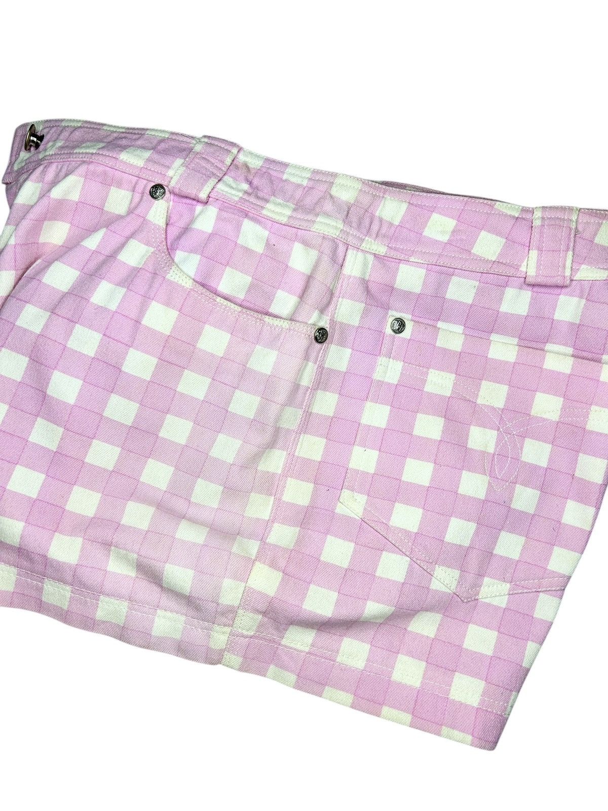 Versace S/S 93 Gingham Shorts Size 28" / US 6 / IT 42 - 14 Thumbnail