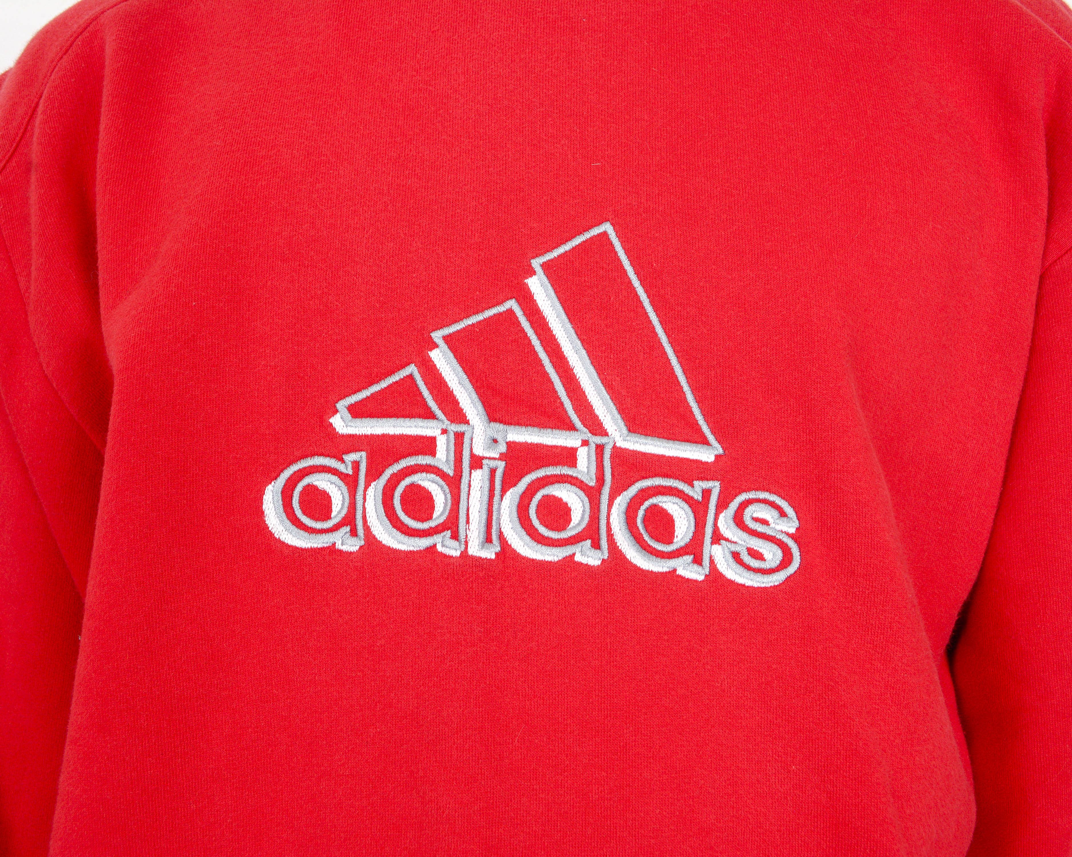 Adidas Vintage Men 2XL Sweatshirt Jumper 2005 Pullover XXL sweater Size US XXL / EU 58 / 5 - 2 Thumbnail