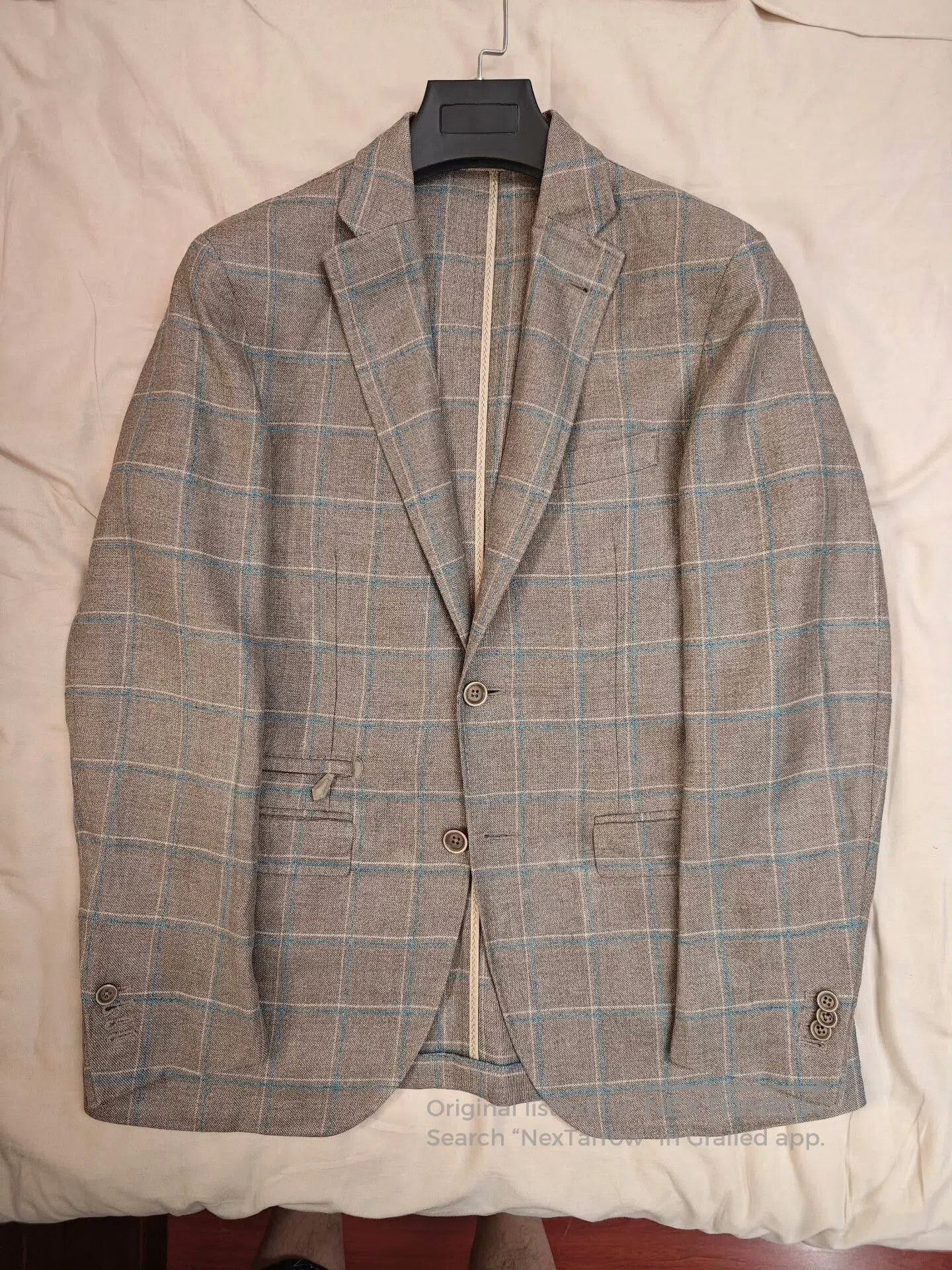 Corneliani Corneliani Italian Linen Wool Blazer. Size US M / EU 48-50 / 2 - 5 Thumbnail