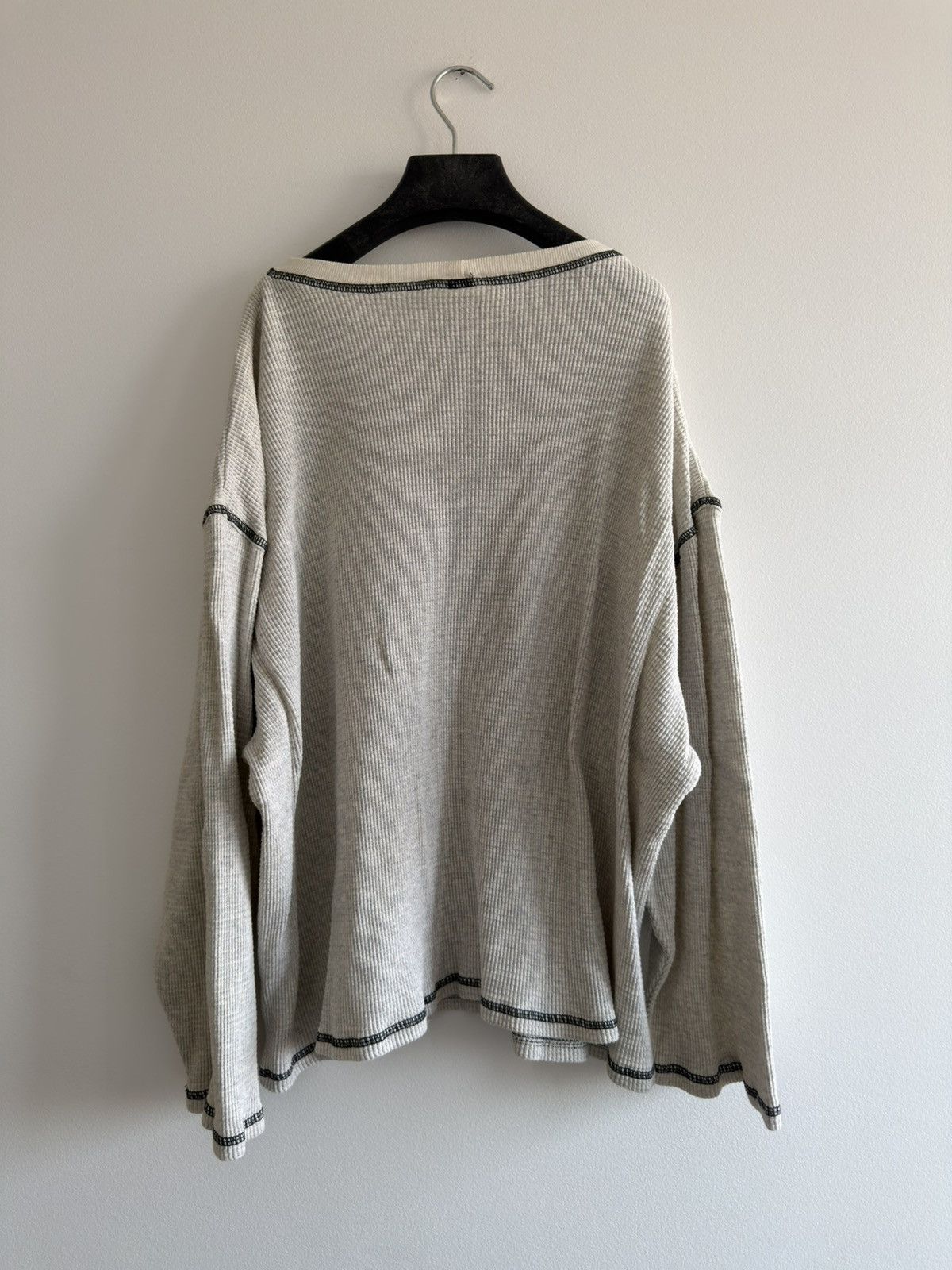 Vintage *RARE* 1990s WORLD GYM BODYBUILDING THERMAL LONGSLEEVE Size US XL / EU 56 / 4 - 6 Thumbnail
