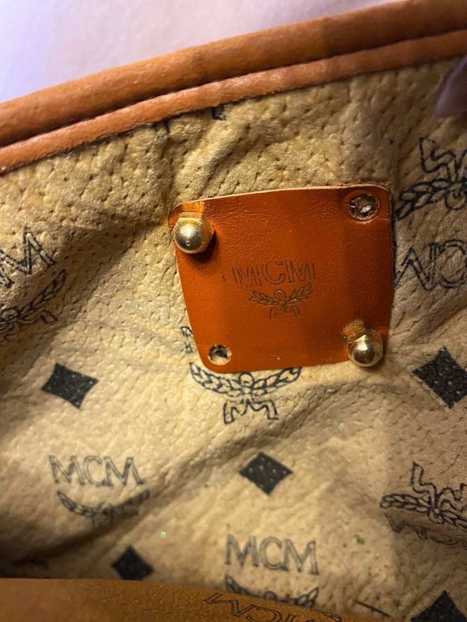 MCM × Vintage Vintage 80s MCM brown monogram crossbody bag casual designer Size ONE SIZE - 8 Thumbnail