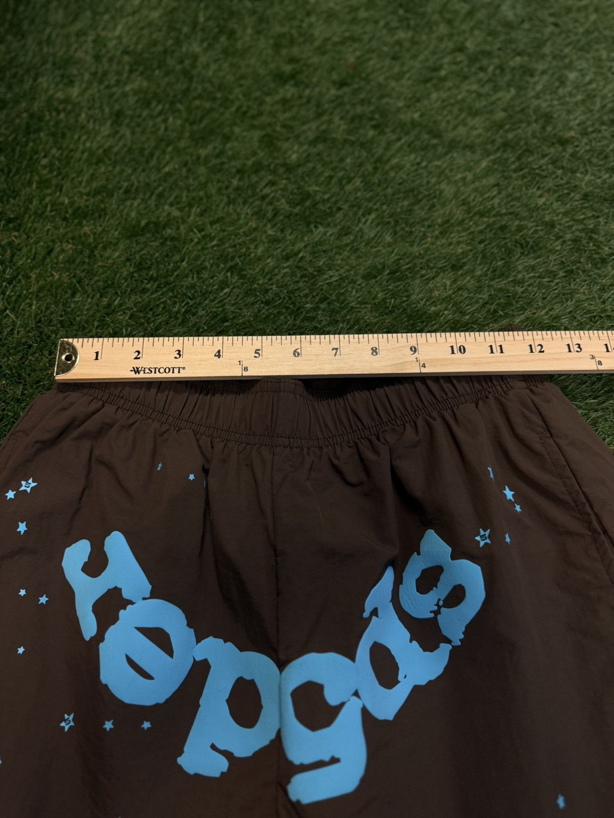 Sp5der Sp5der Double Layer Web Shorts Brown Blue Size XS (NEW) Size US 26 / EU 42 - 11 Thumbnail