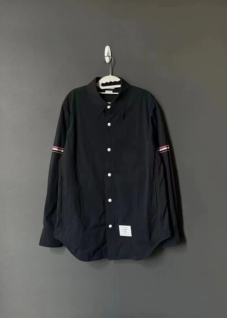 Thom Browne Thom Browne Double Cuff Shirt Jacket - dmc Size US M / EU 48-50 / 2 - 1 Thumbnail
