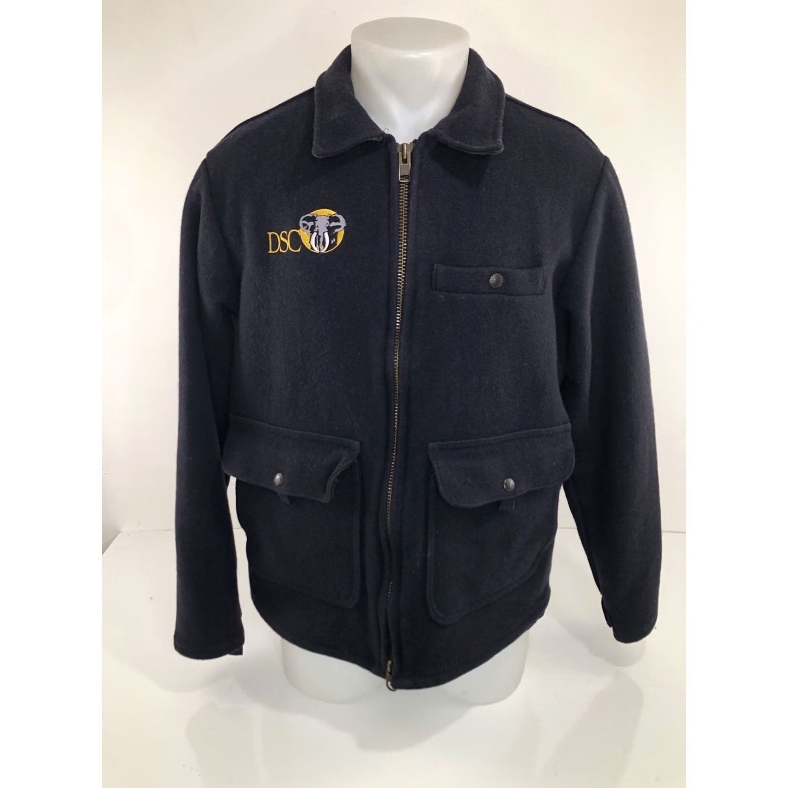 Filson Filson Jacket / Men's Wool Outer Shell M Black DSG Elephant Safari Rare C.C. Dallas Club DSC Virgin Wool M/L Jacket Size US L / EU 52-54 / 3 - 2 Thumbnail