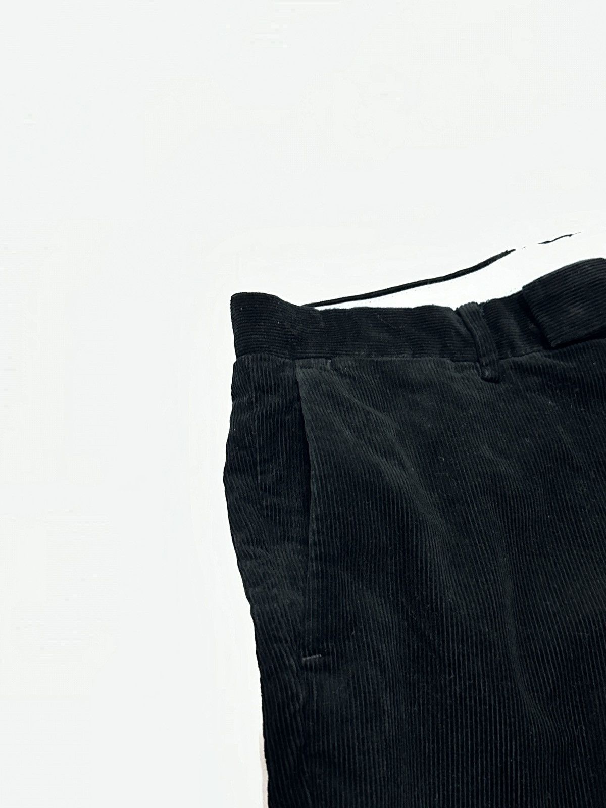 Polo Ralph Lauren Ralph Lauren Stretch Slim Fit Corduroy Trousers Black Pants Size US 32 / EU 48 - 7 Thumbnail