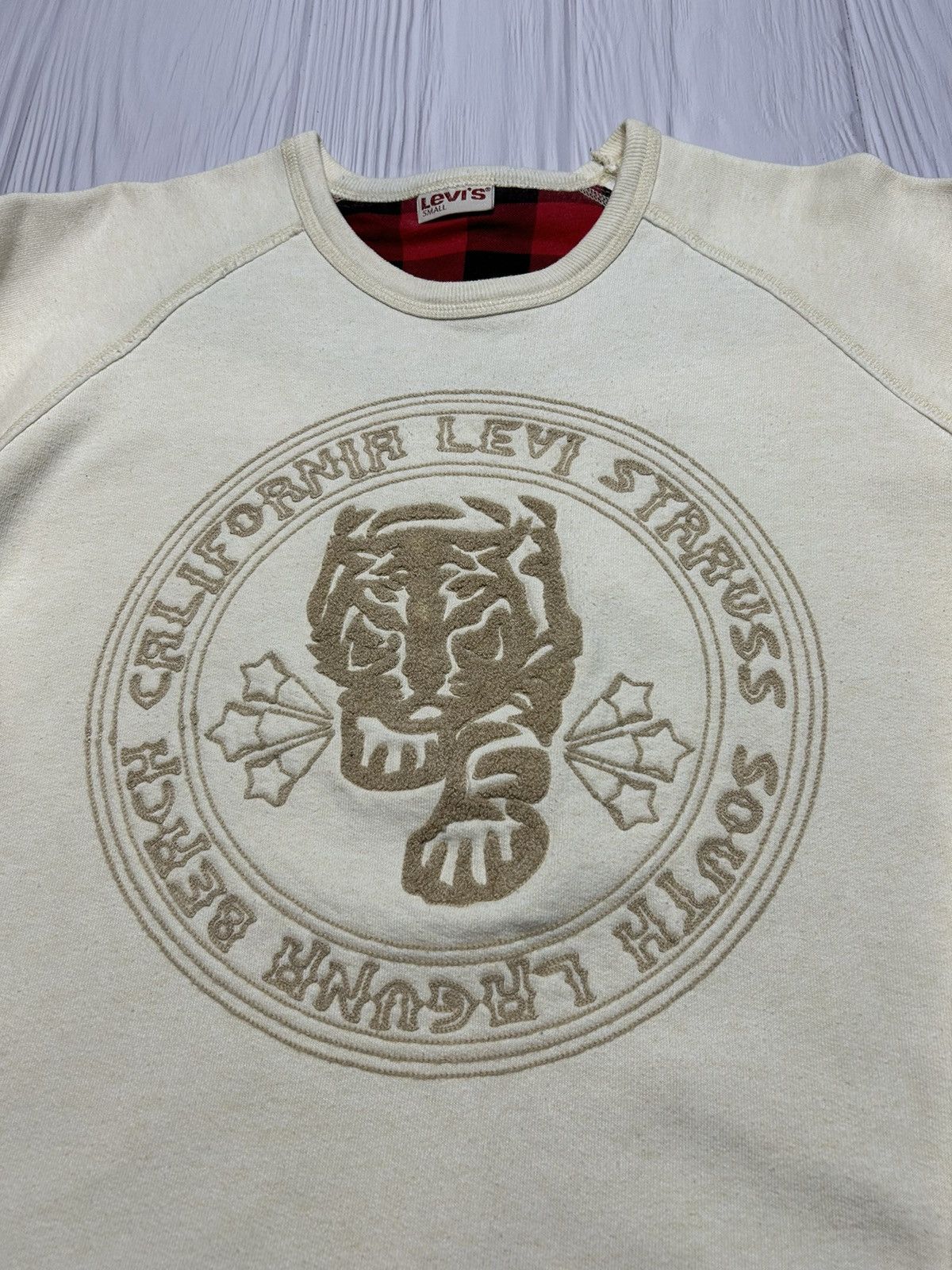 Levi's Vintage Clothing Rare Vintage Levi’s California Tiger Sweatshirt Size US S / EU 44-46 / 1 - 7 Thumbnail