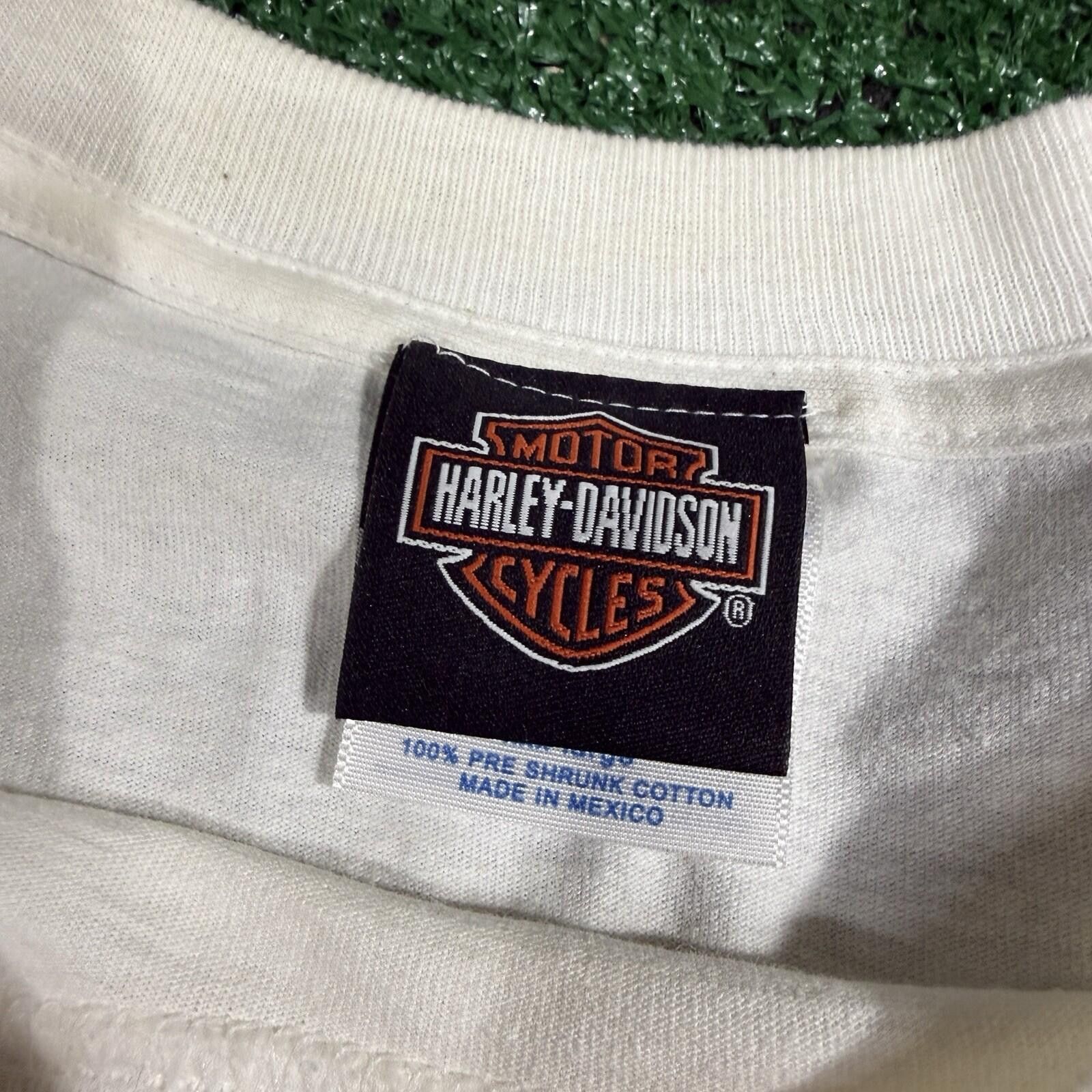 Harley Davidson Vintage 2001 Harley Davidson Freedom T Shirt 3XL White Size US XXL / EU 58 / 5 - 4 Thumbnail