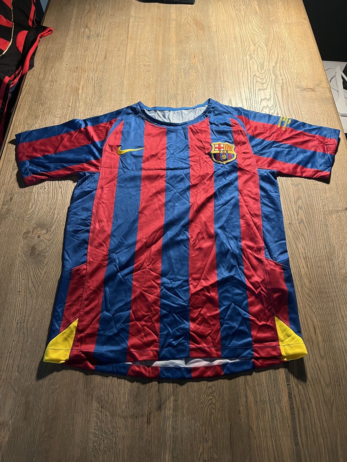 Nike Barca Retro Jersey Size US S / EU 44-46 / 1 - 1 Thumbnail
