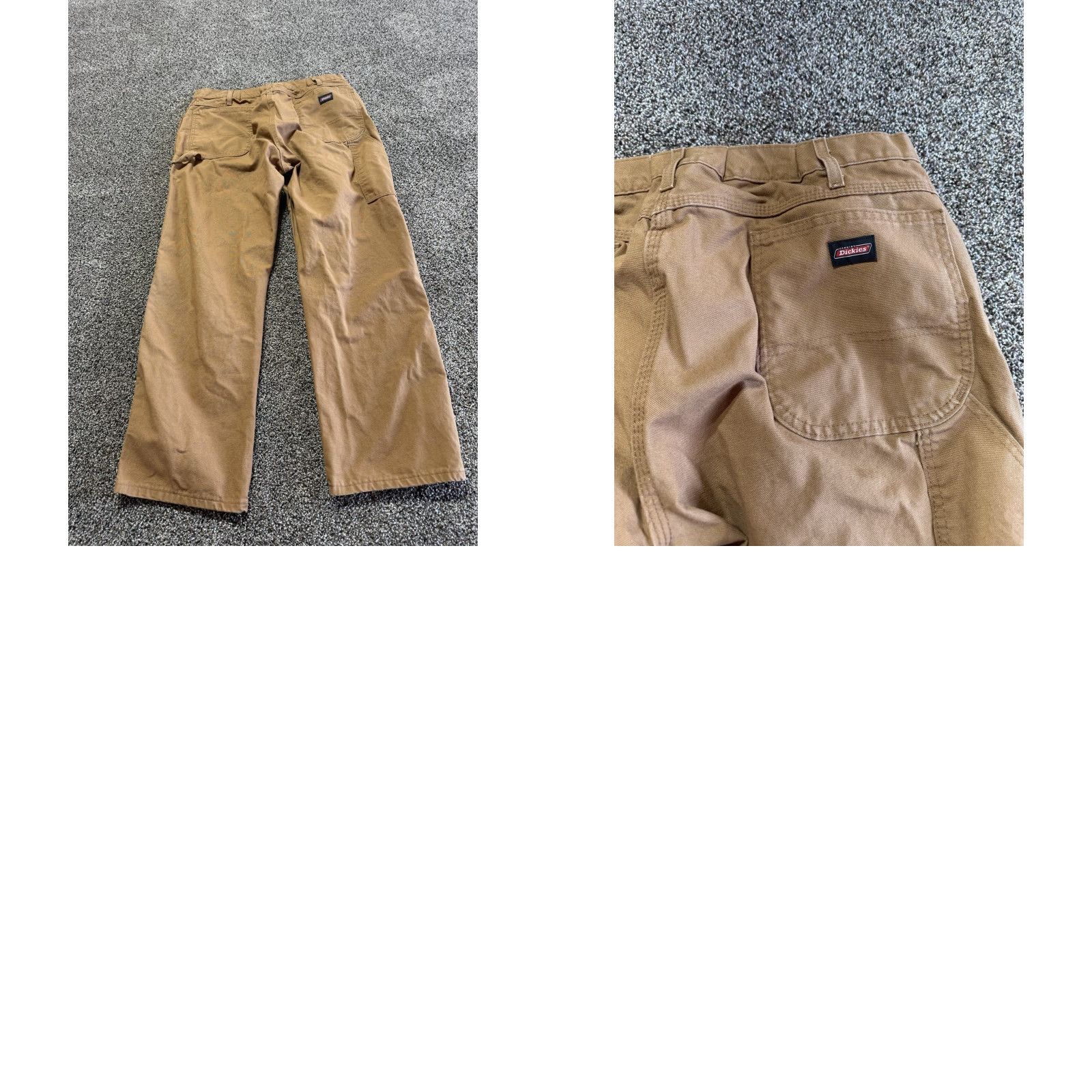 Dickies Dickies Jeans Men 40 Tan Blue Denim Bootcut Relaxed Fit 40x32 Regular Straight N/A Size US 40 / EU 56 - 8 Thumbnail