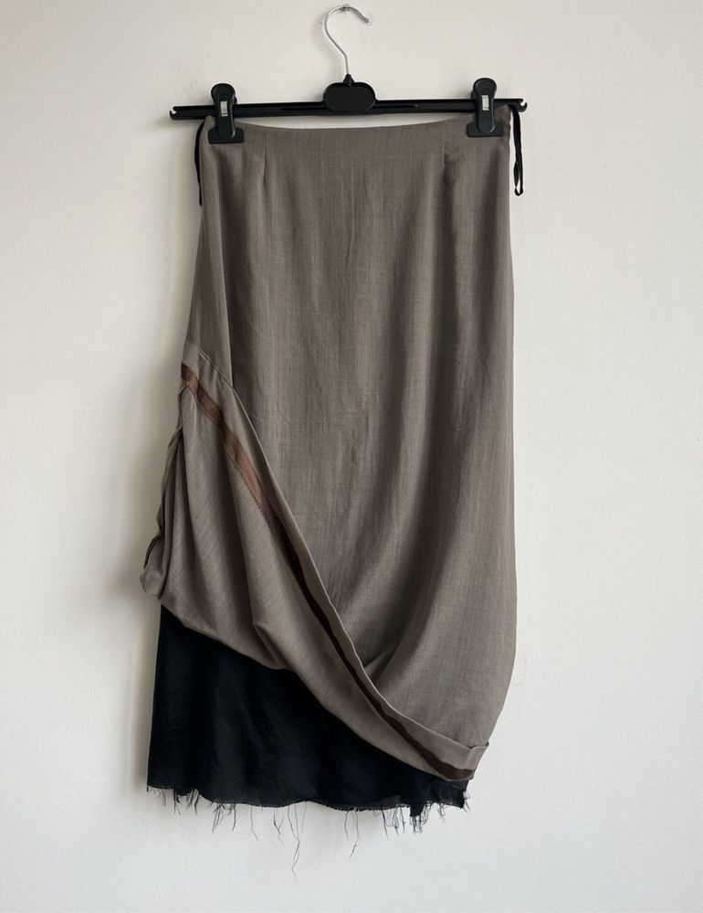Maison Margiela Vintage ss2003 Margiela Hitched Skirt Size 27" / US 4 / IT 40 - 1 Thumbnail