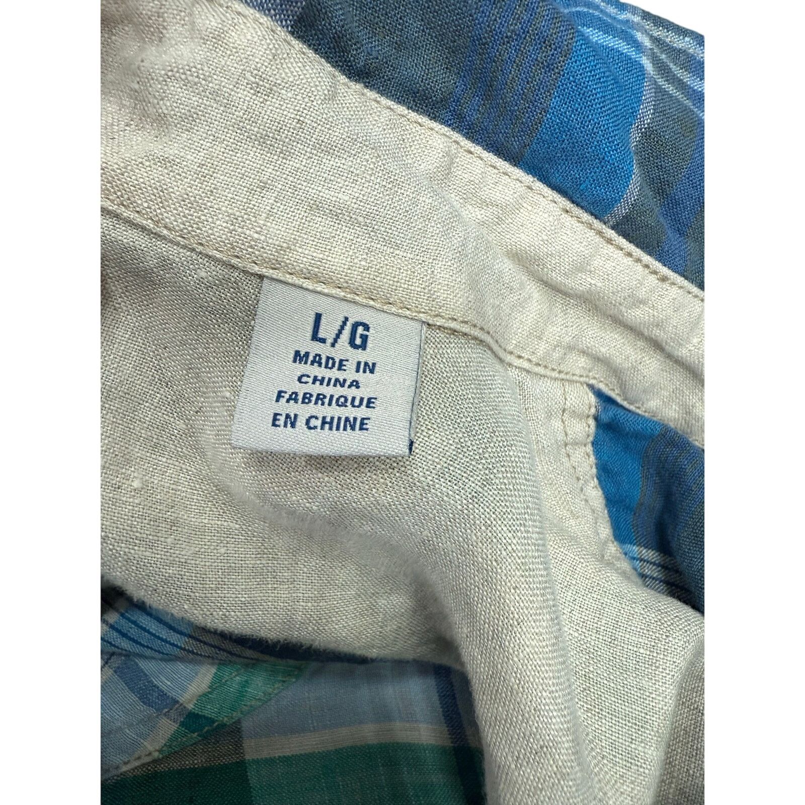 Tommy Bahama Tommy Bahama Men's Shirt sz Large 100% Linen # G672 Size US L / EU 52-54 / 3 - 4 Thumbnail