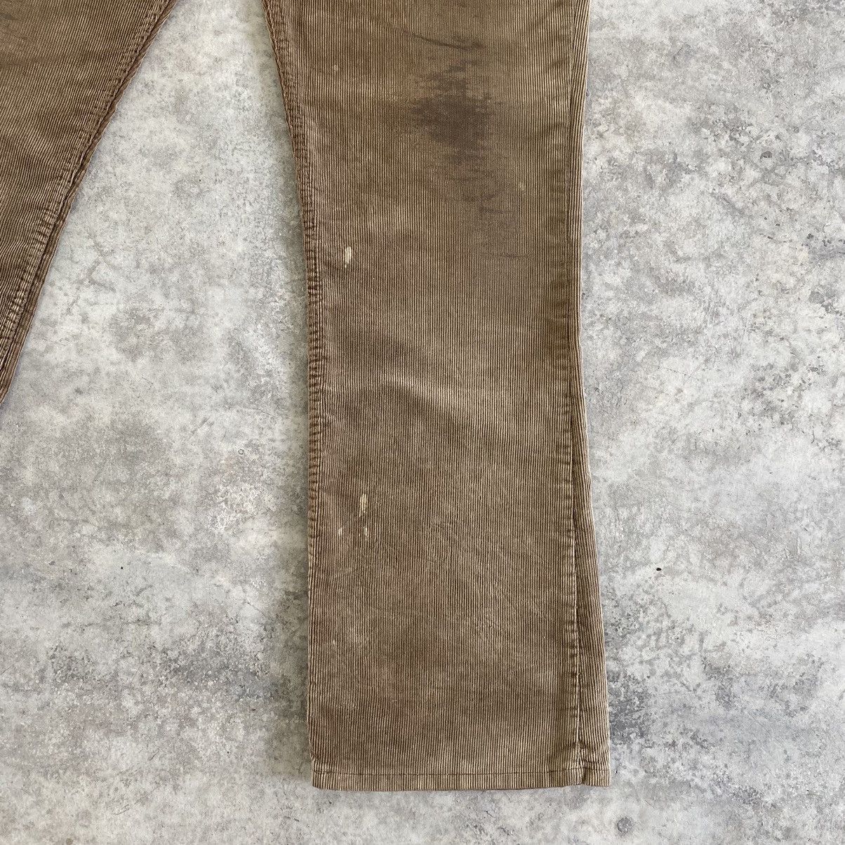 Levi's Vintage 70’s Levis 517 Faded Brown Corduroy Flared Jeans Size US 34 / EU 50 - 7 Thumbnail