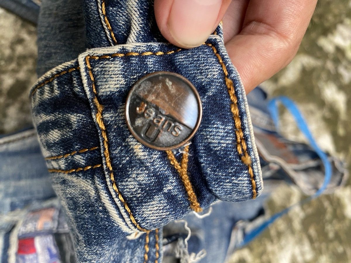 Japanese Brand Distressed fashion jeans Size US 32 / EU 48 - 3 Thumbnail