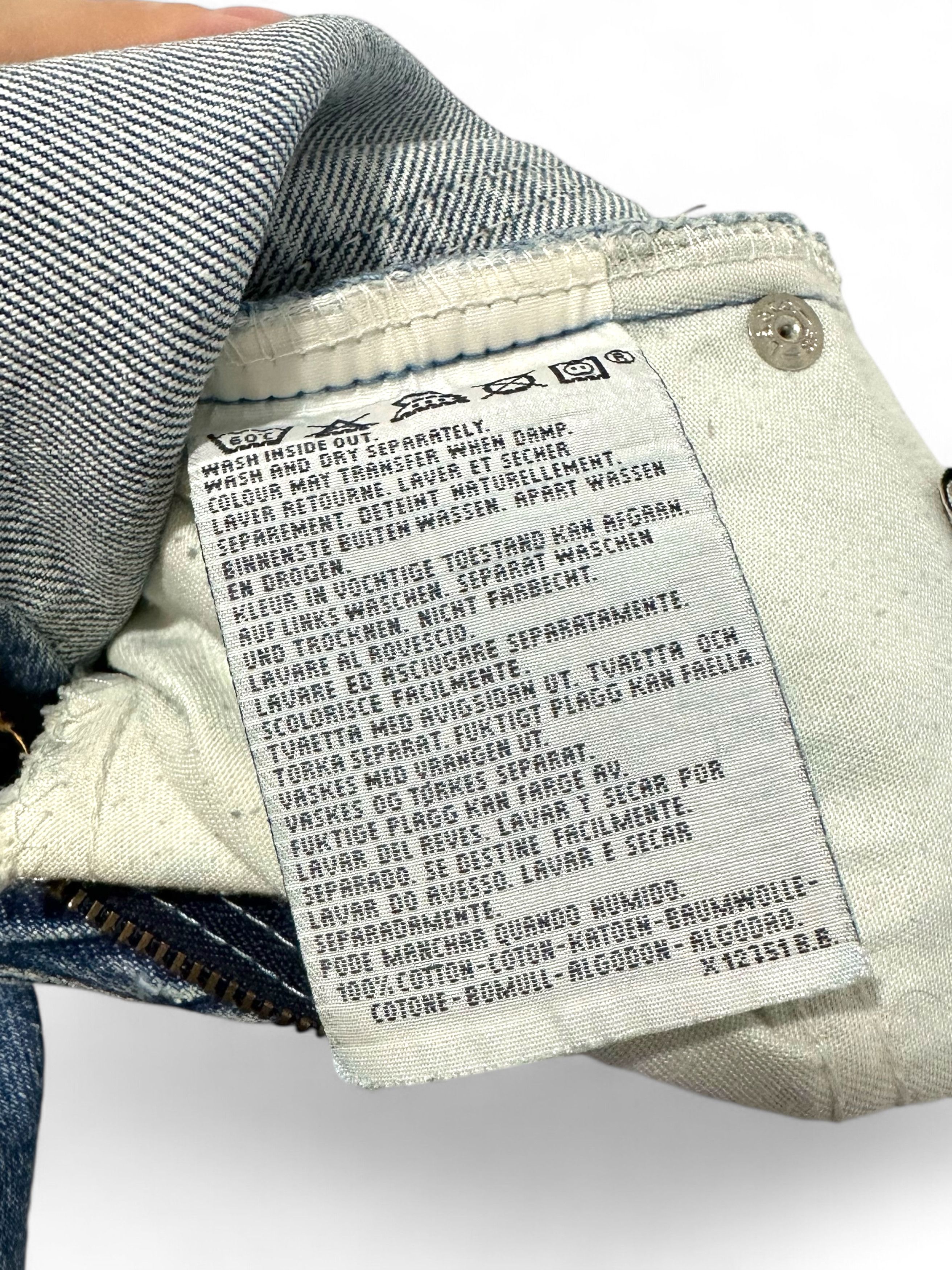 Levi's × Vintage Vintage Levi's 881 Orange Tab Women's Denim w 29 l 30 Size 29" - 6 Thumbnail
