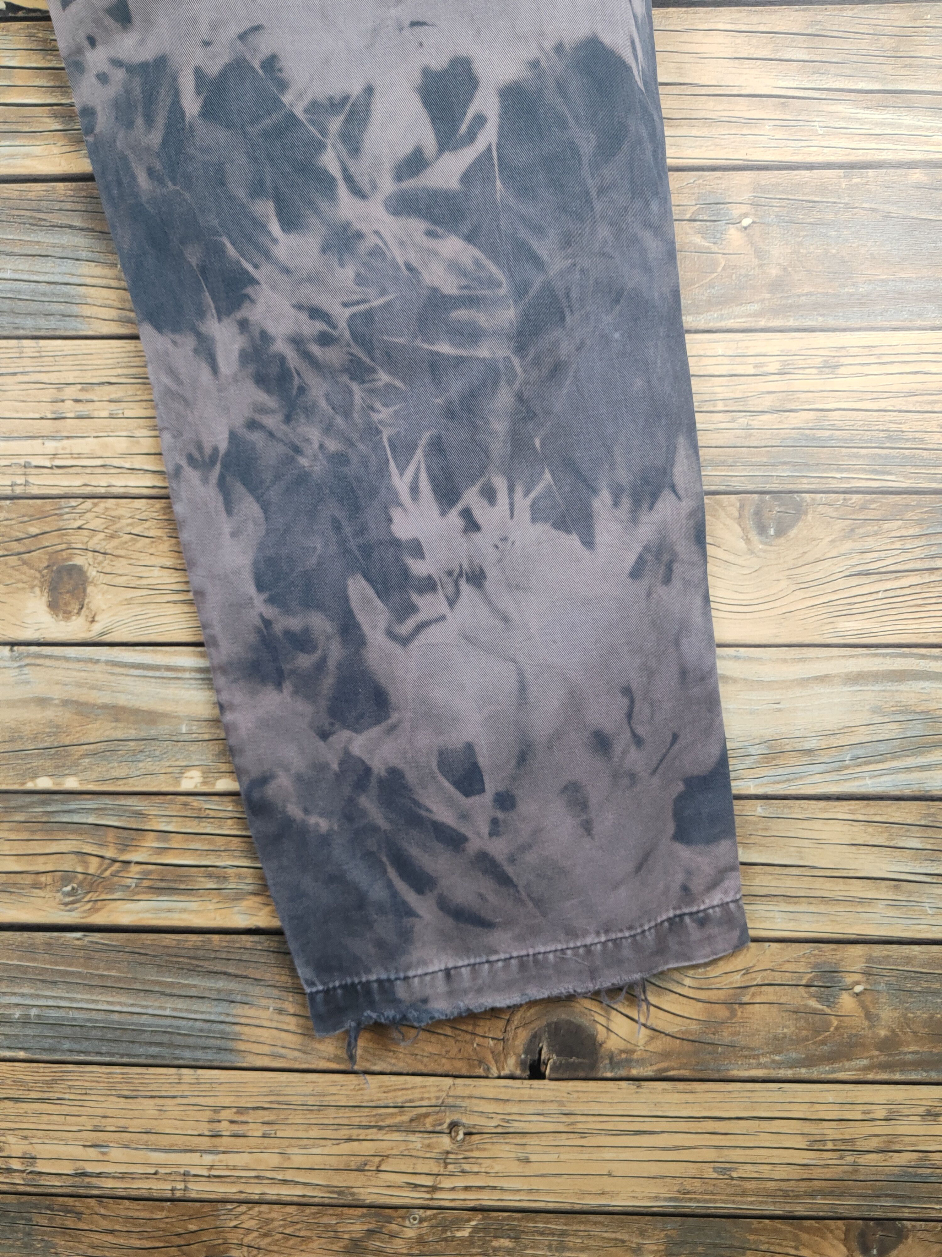 Japanese Brand DL Gin Washi acid wash Multipocket Cargo Pants #sp46-250T Size US 34 / EU 50 - 11 Thumbnail