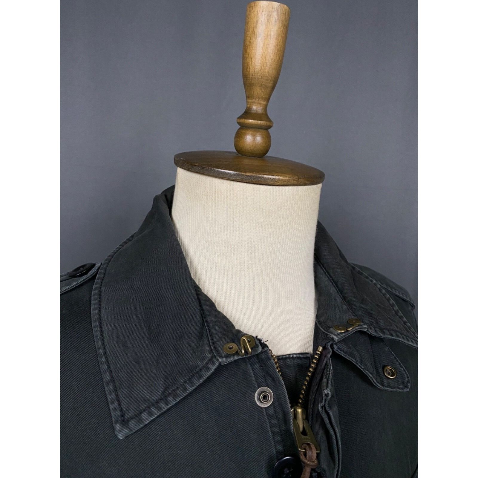 Polo Ralph Lauren Polo Ralph Lauren VTG Men's Black Denim Multipocket Jacket S Size US M / EU 48-50 / 2 - 6 Thumbnail