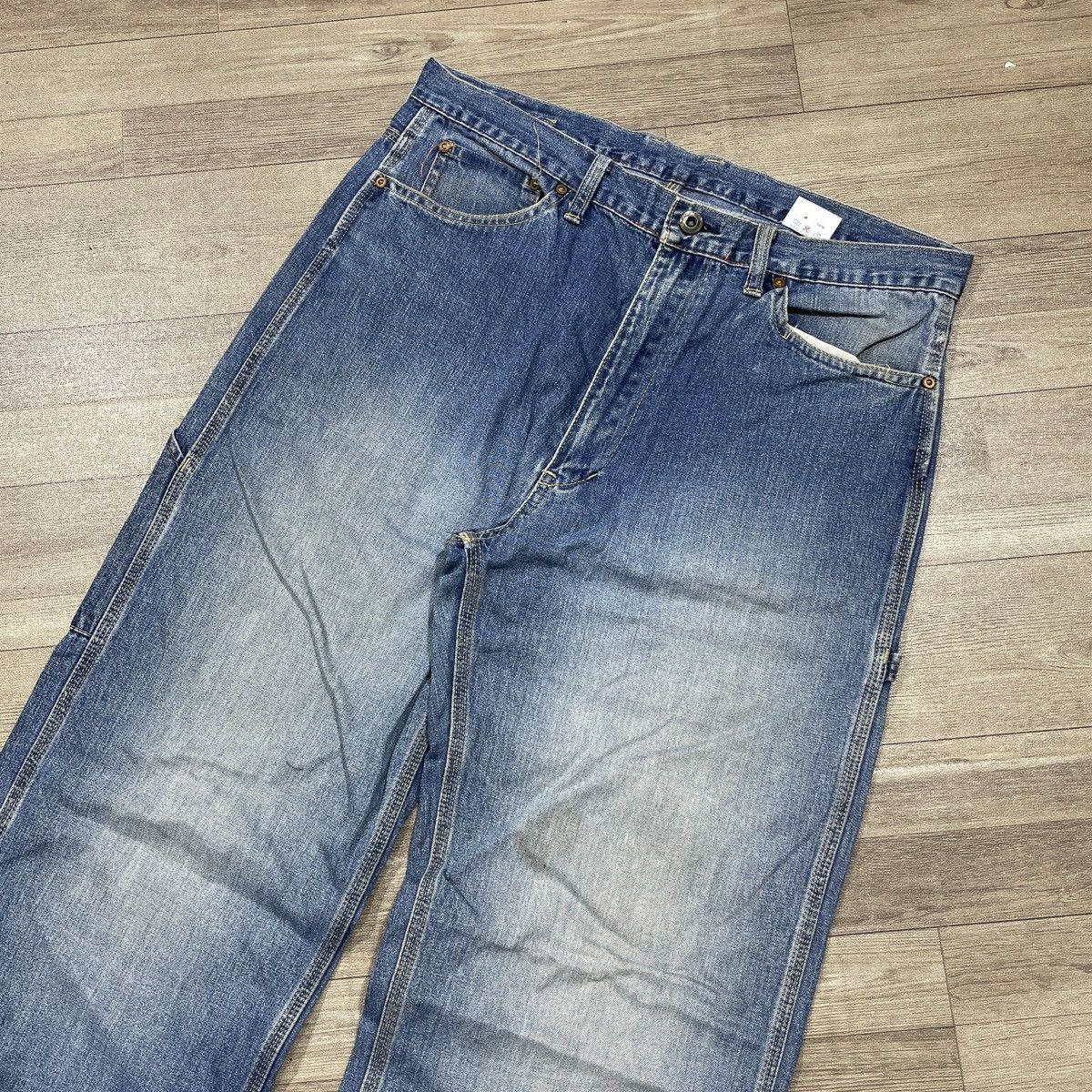 Japanese Brand × Vintage Vintage system u japanese denim Size US 33 - 5 Thumbnail