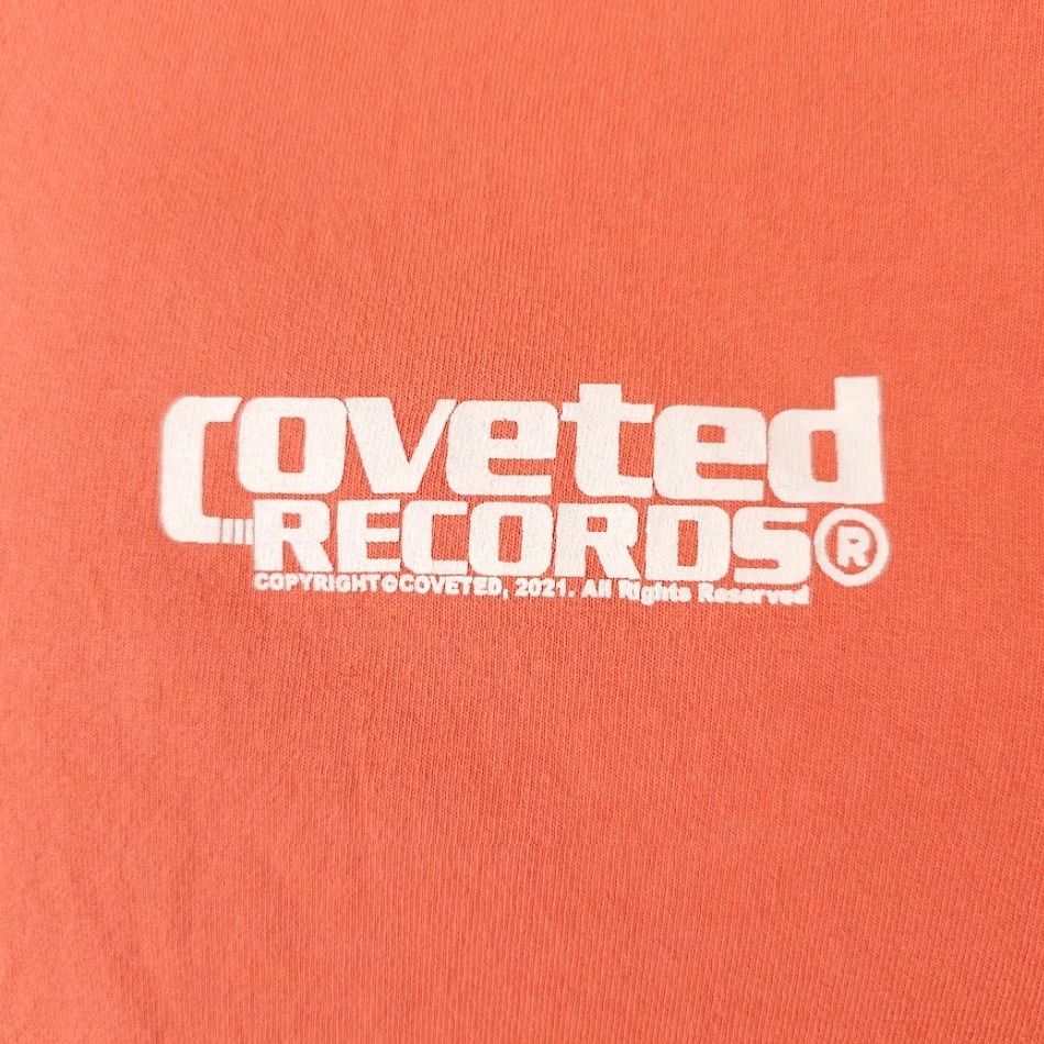 Vintage VINTAGE Coveted Records T Shirt Mens XL Oranges Las Vegas MADE IN USA Size US XL / EU 56 / 4 - 3 Thumbnail