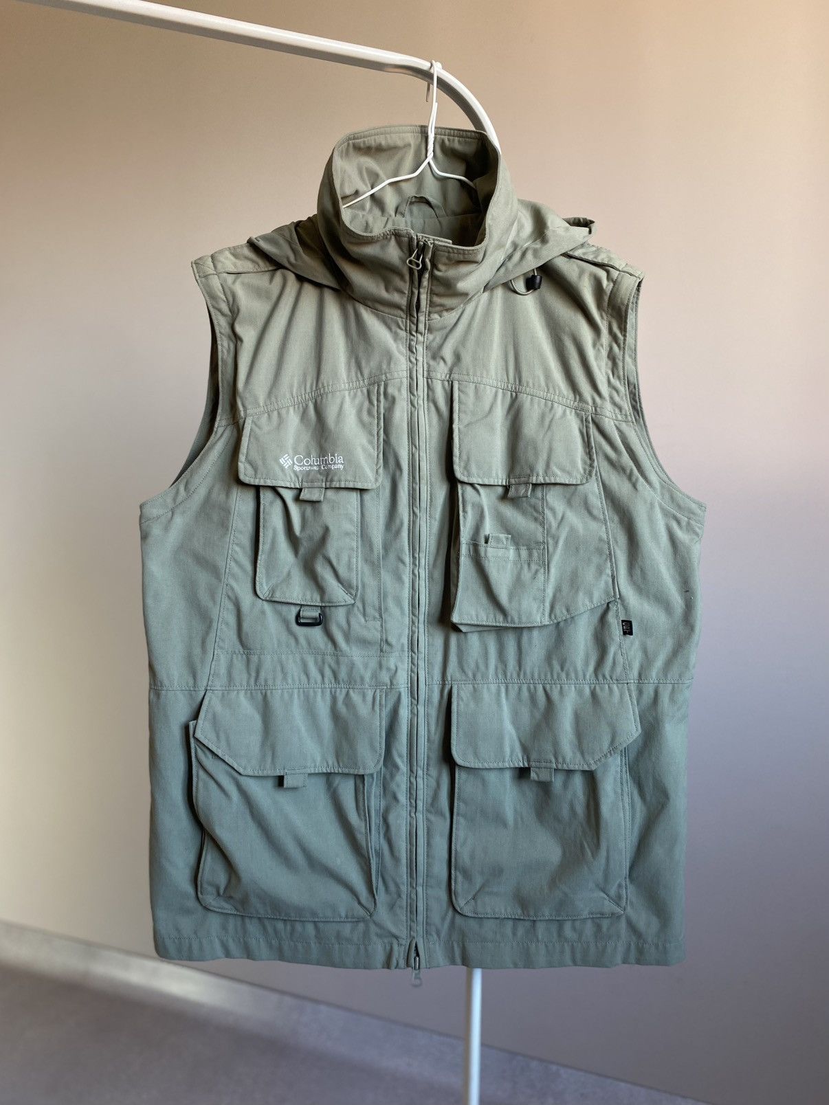 Columbia 2in1 COLUMBIA Multipocket Tactical Utility Jacket Vest Size US M / EU 48-50 / 2 - 18 Thumbnail
