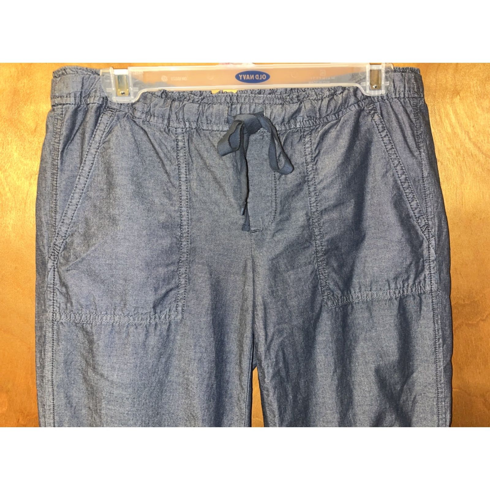 J.Crew J.Crew Women's City Fit Pants Size 2 Gray Cotton Casual Drawstring Straight Fall Winter Spring Summer Size 26" / US 2 / IT 38 - 2 Thumbnail