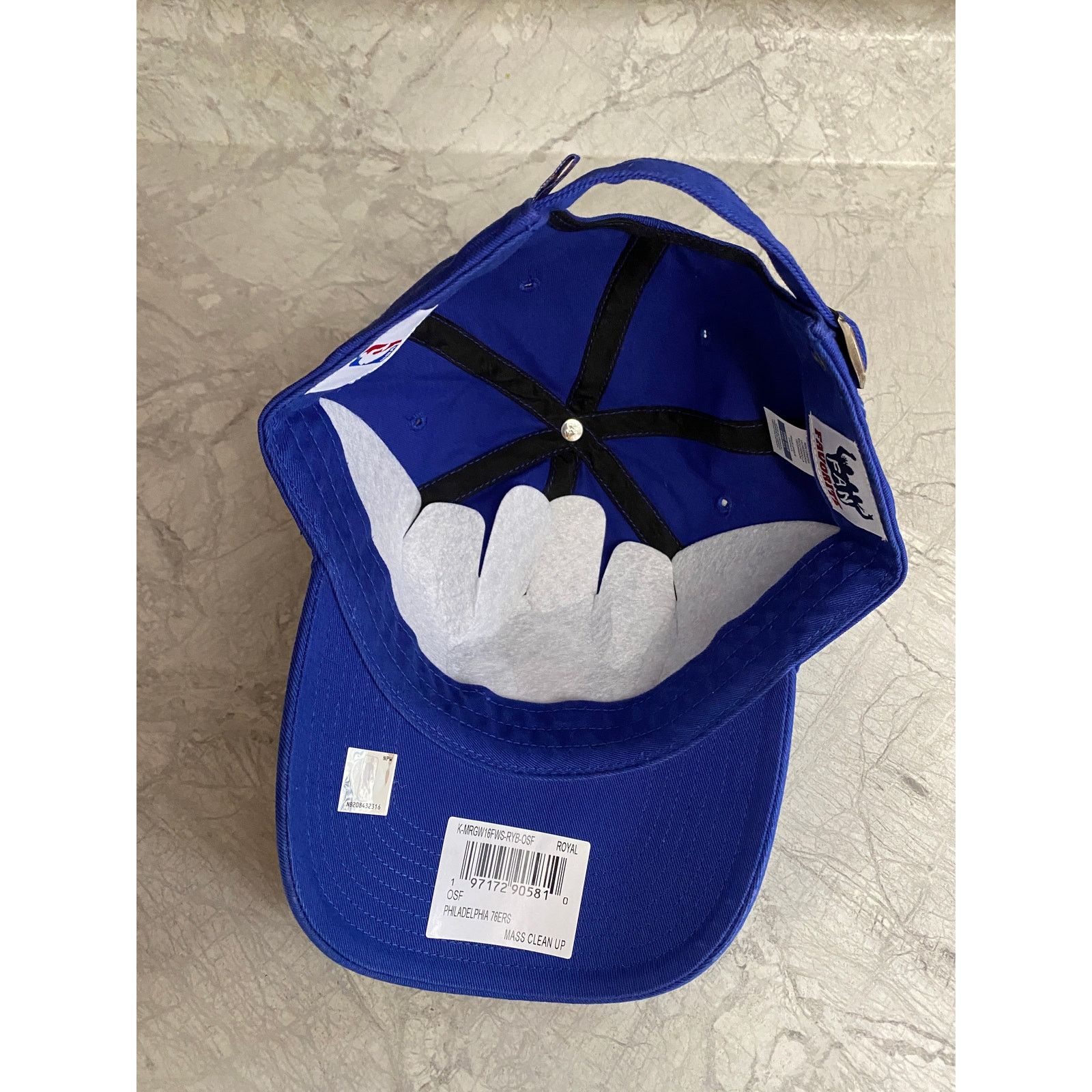 NBA NWT Philadelphia 76ers NBA Basketball Hat Size ONE SIZE - 6 Thumbnail