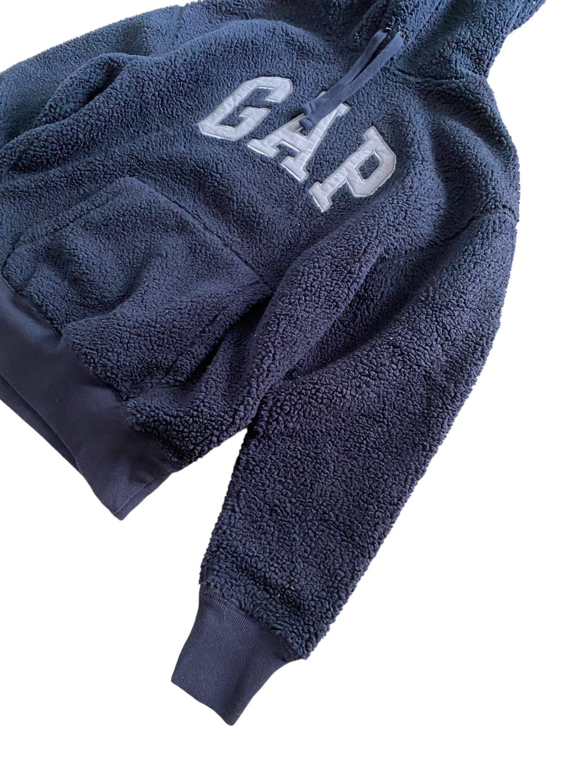 Gap Vintage TravisScott Sherpa fleece Rare Y2K GAP Hoodie Size US L / EU 52-54 / 3 - 5 Thumbnail
