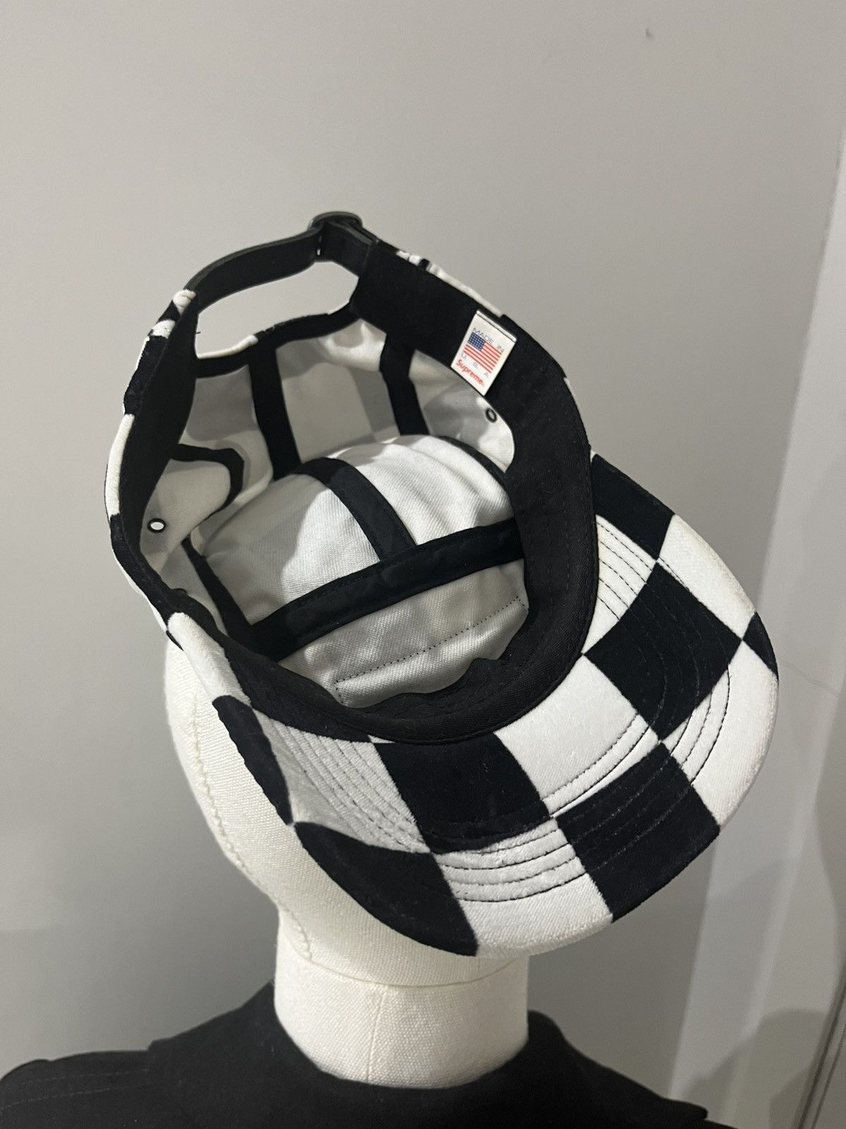 Supreme AW2020 Supreme Velour Checkered Cap Size ONE SIZE - 5 Thumbnail