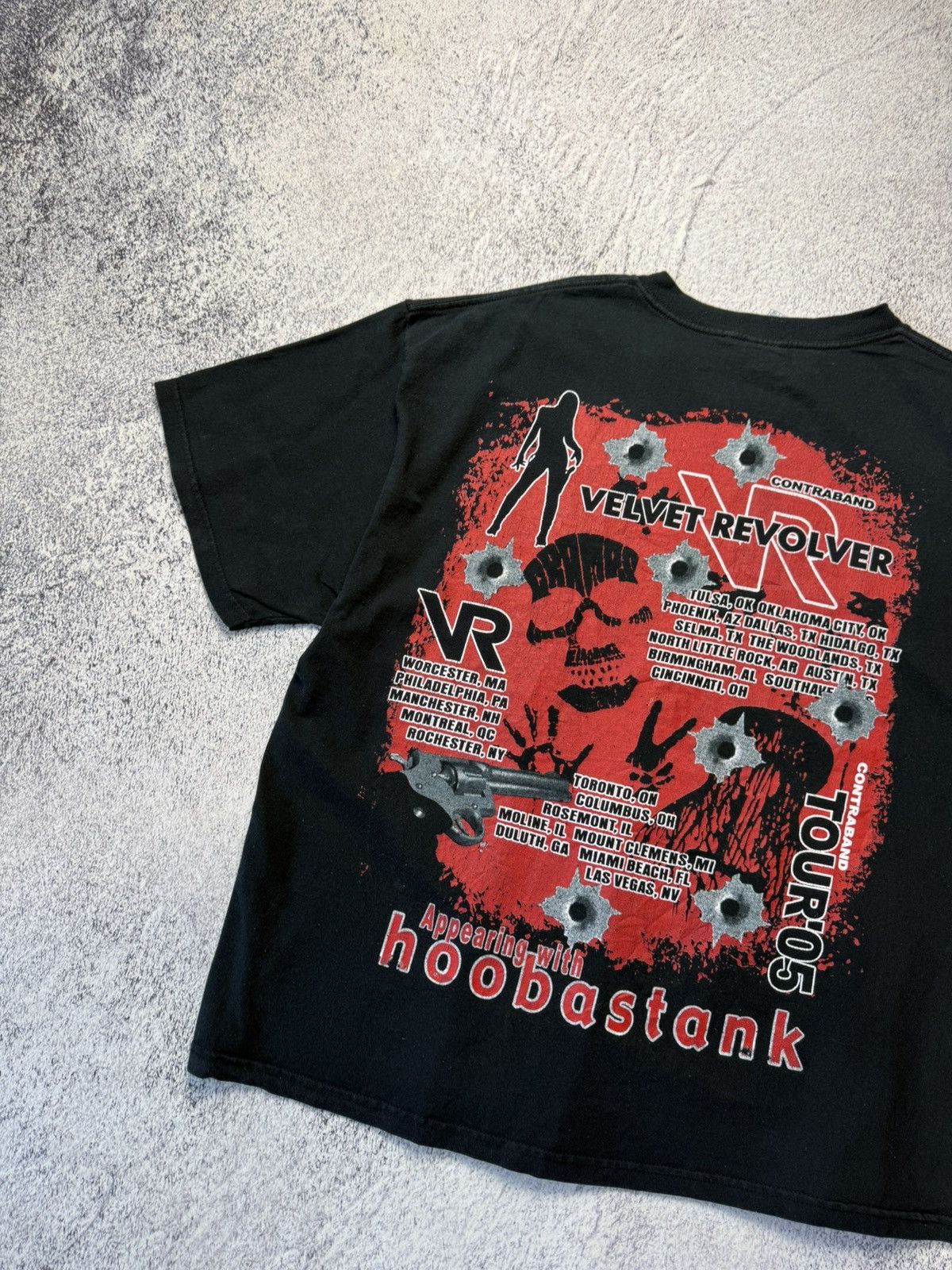Band Tees Vintage Contraband Velvet Revolver Tour’05 T Shirt Size US XL / EU 56 / 4 - 19 Thumbnail