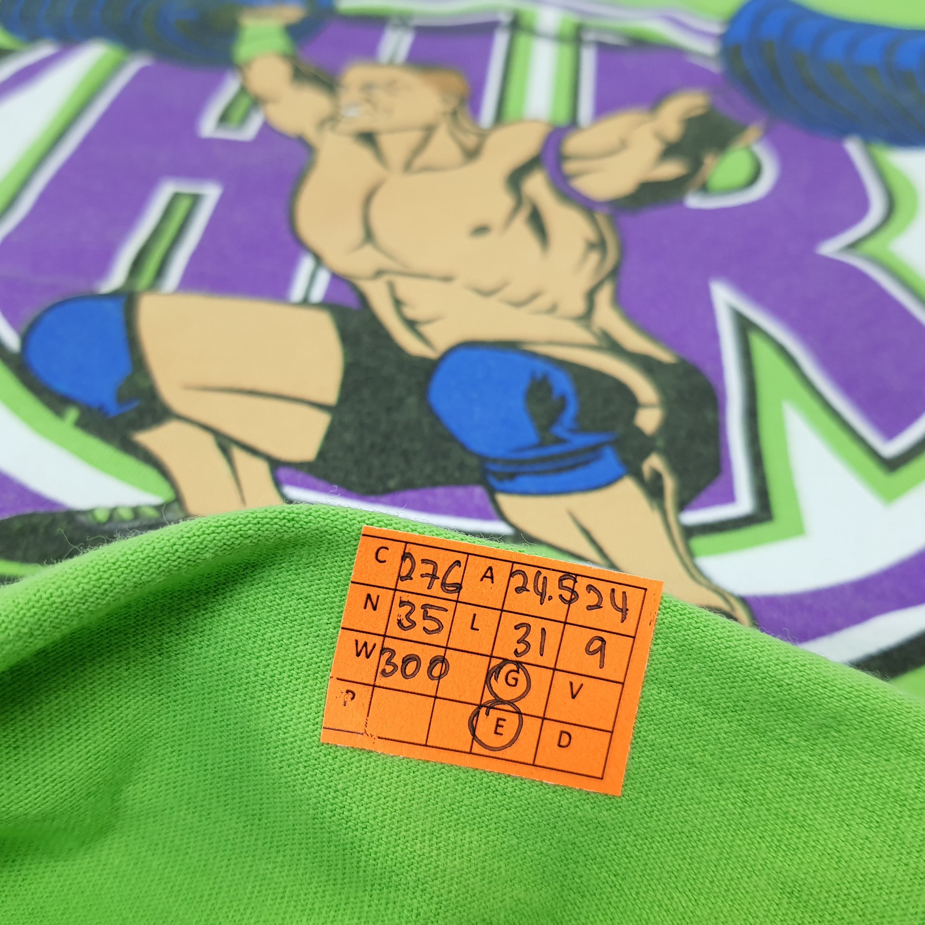 WWE Vintage 2018 John Cena Authentic WWE Wear Tee C276N35 Size US XL / EU 56 / 4 - 9 Thumbnail