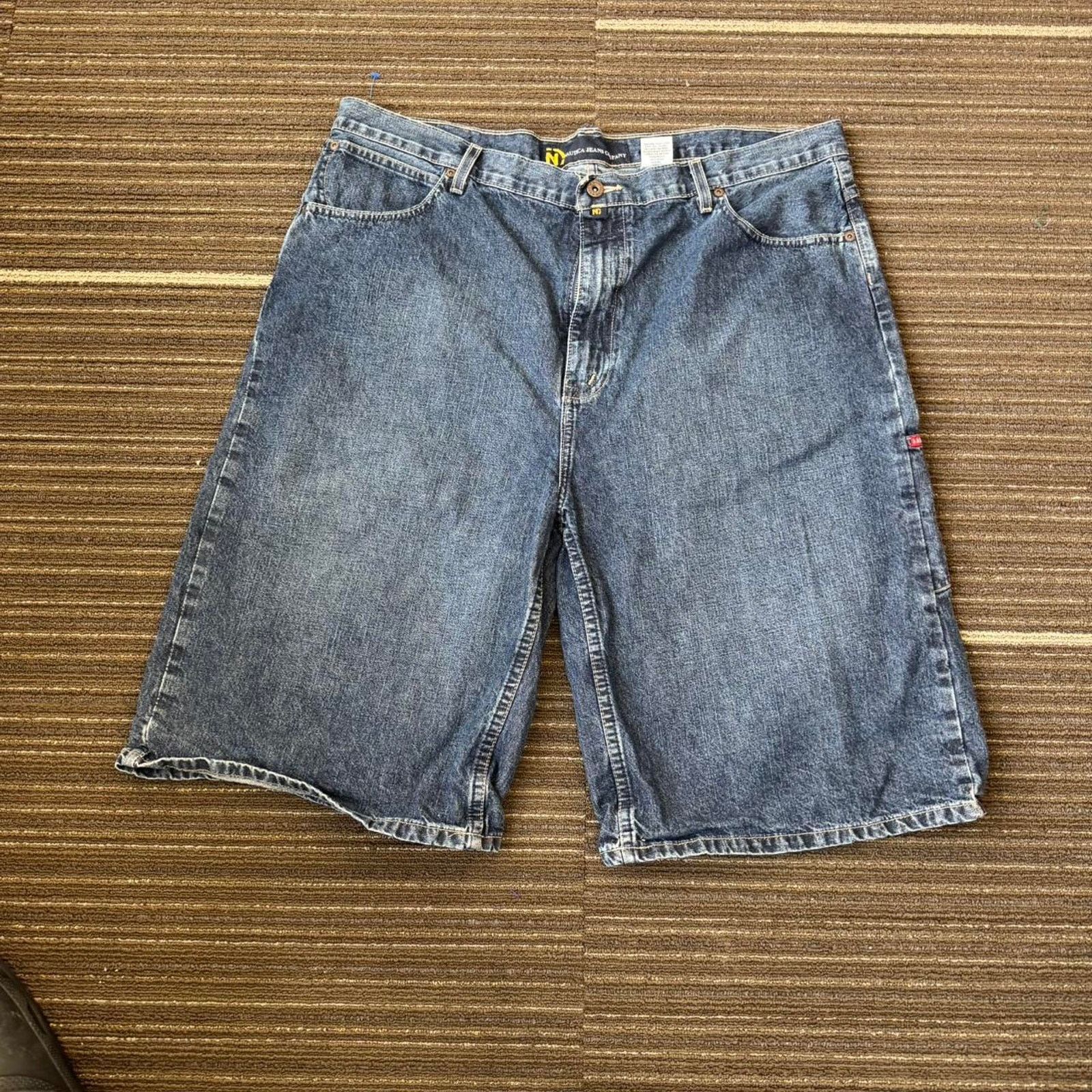 Nautica Vintage 90s y2k Nautica Denim Jeans Baggy blue denim shorts Size US 40 / EU 56 - 3 Thumbnail