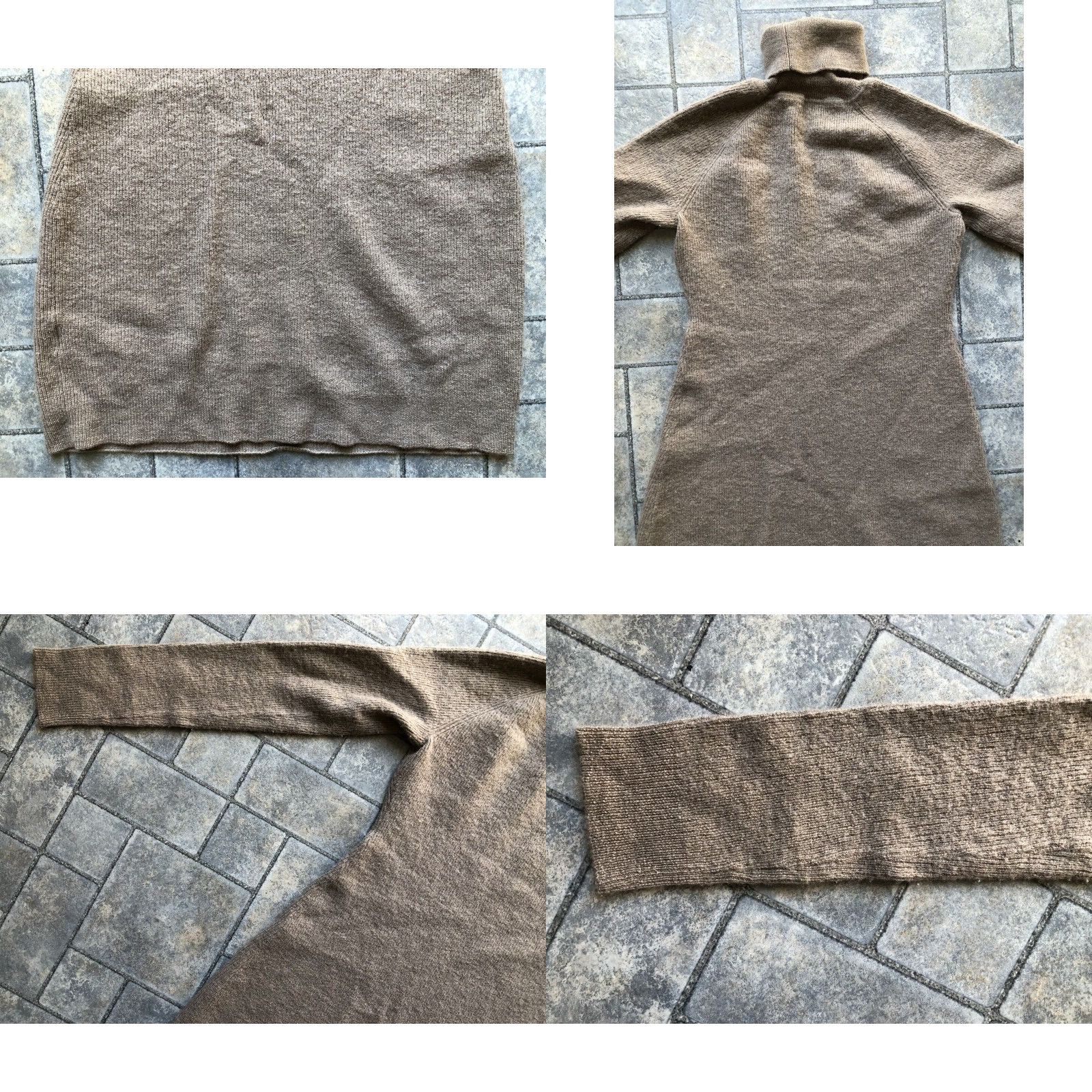 Vintage Garnet Hill 100% Merino Wool Women’s Turtleneck Sweater Pullover XS Brown Shirt Womens Classic Designer Hipster Nerd Preppy 90s? Size XS / US 0-2 / IT 36-38 - 10 Thumbnail