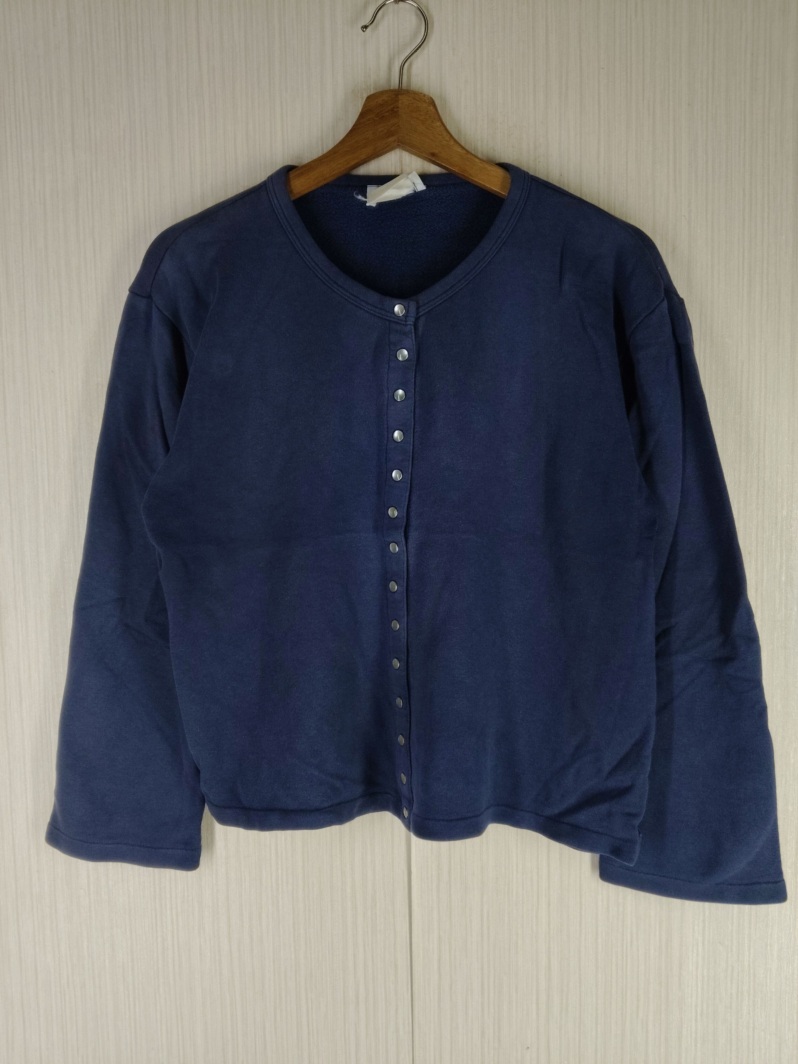 agnes b. Rare Vintage Agnes B. Paris Snap Button Cardigan Size M / US 6-8 / IT 42-44 - 1 Thumbnail