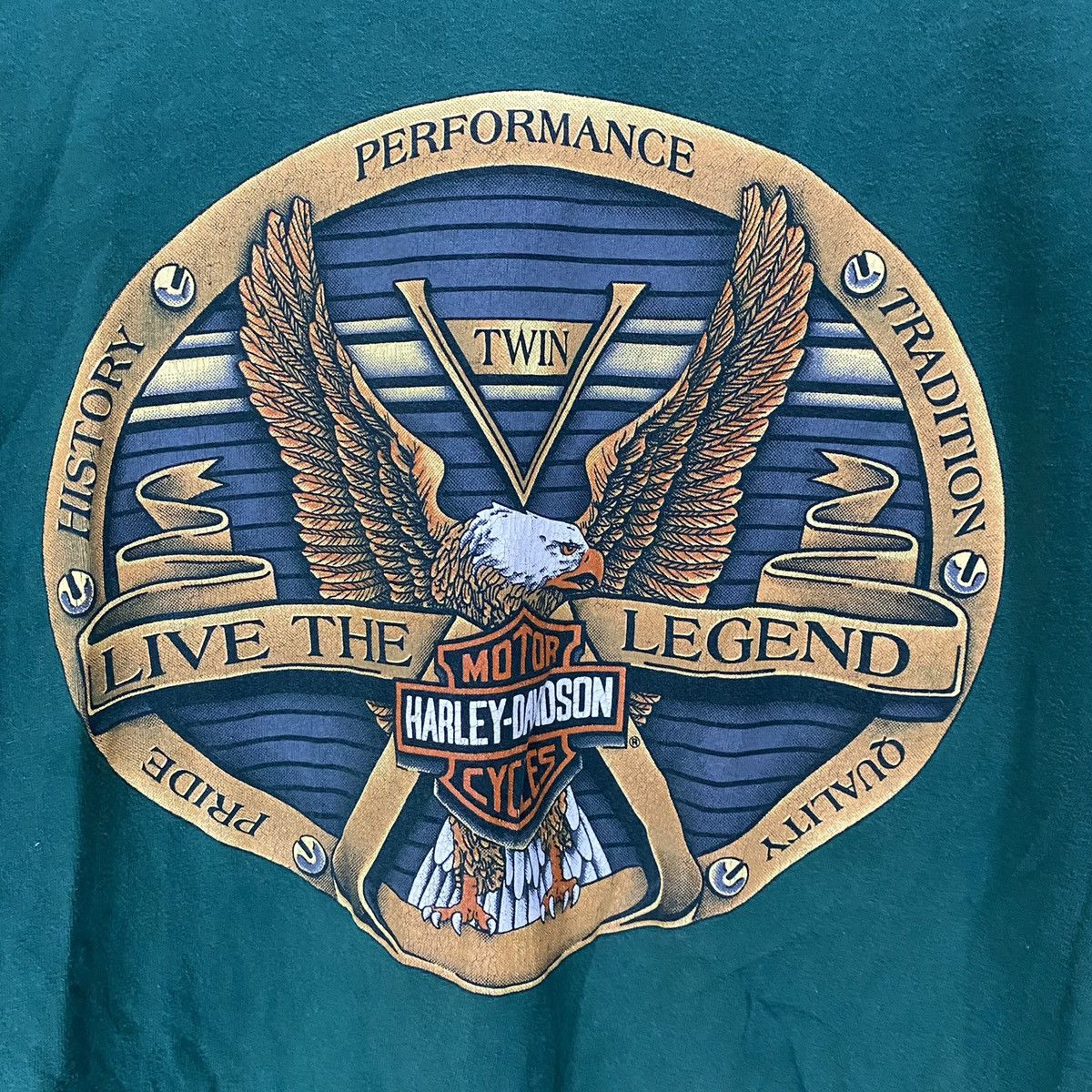 Harley Davidson × Vintage Vintage 1990s Harley Davidson Hawaii Shirt Size US L / EU 52-54 / 3 - 2 Thumbnail