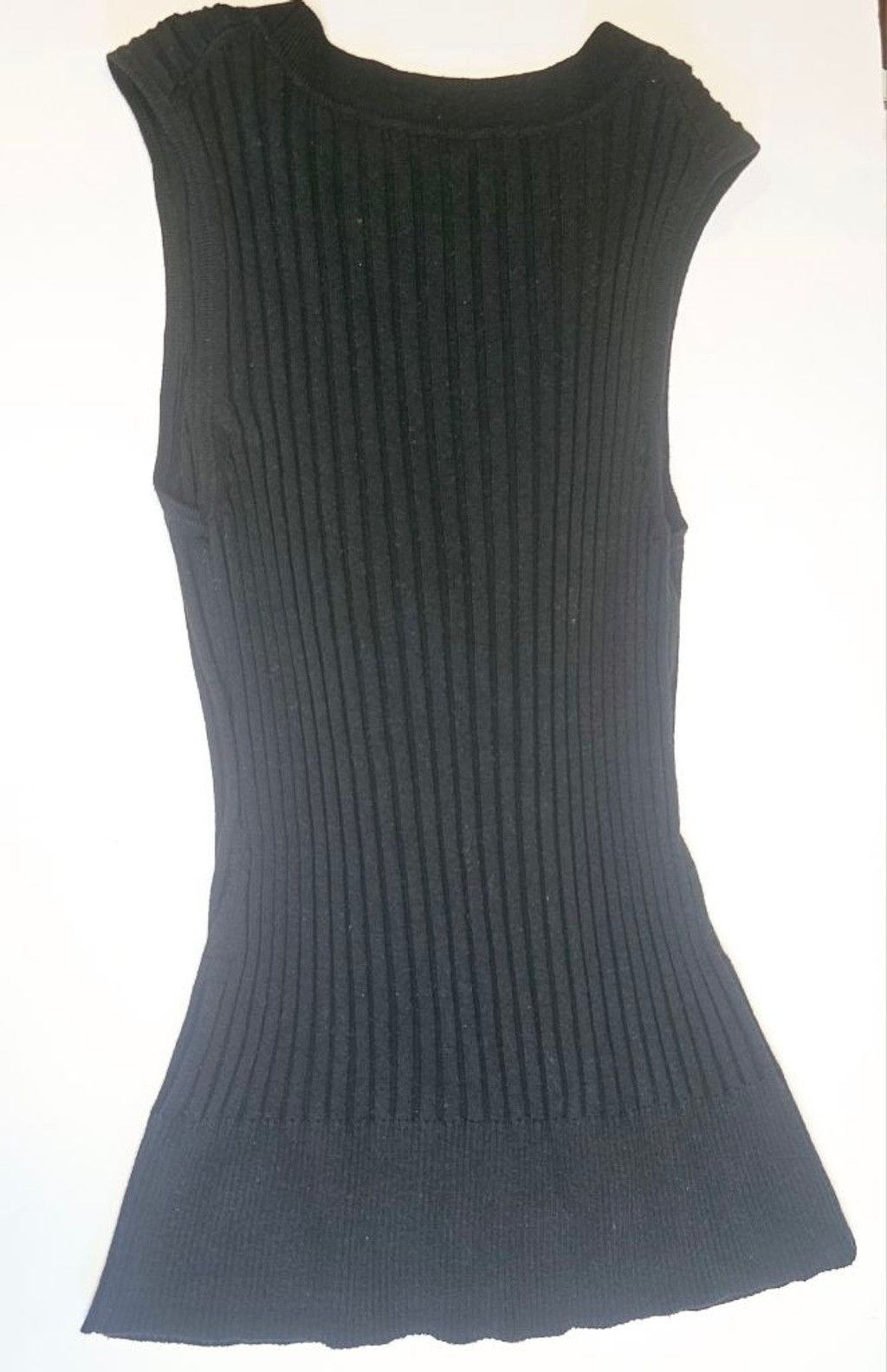 Other Cable & Gauge Ribbed Button Down Sweater Vest Size Medium Size M / US 6-8 / IT 42-44 - 3 Thumbnail