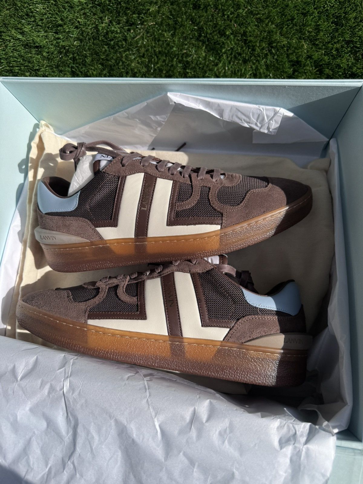 Lanvin Clay Sneakers With Translucid Sole Size US 11 / EU 44 - 1 Thumbnail