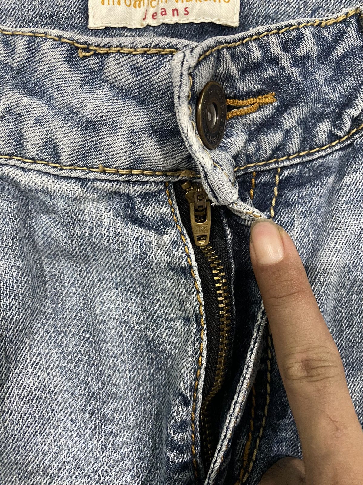 Japanese Brand Hiromichi Nakano Flared Jeans Denim Size US 30 / EU 46 - 12 Thumbnail