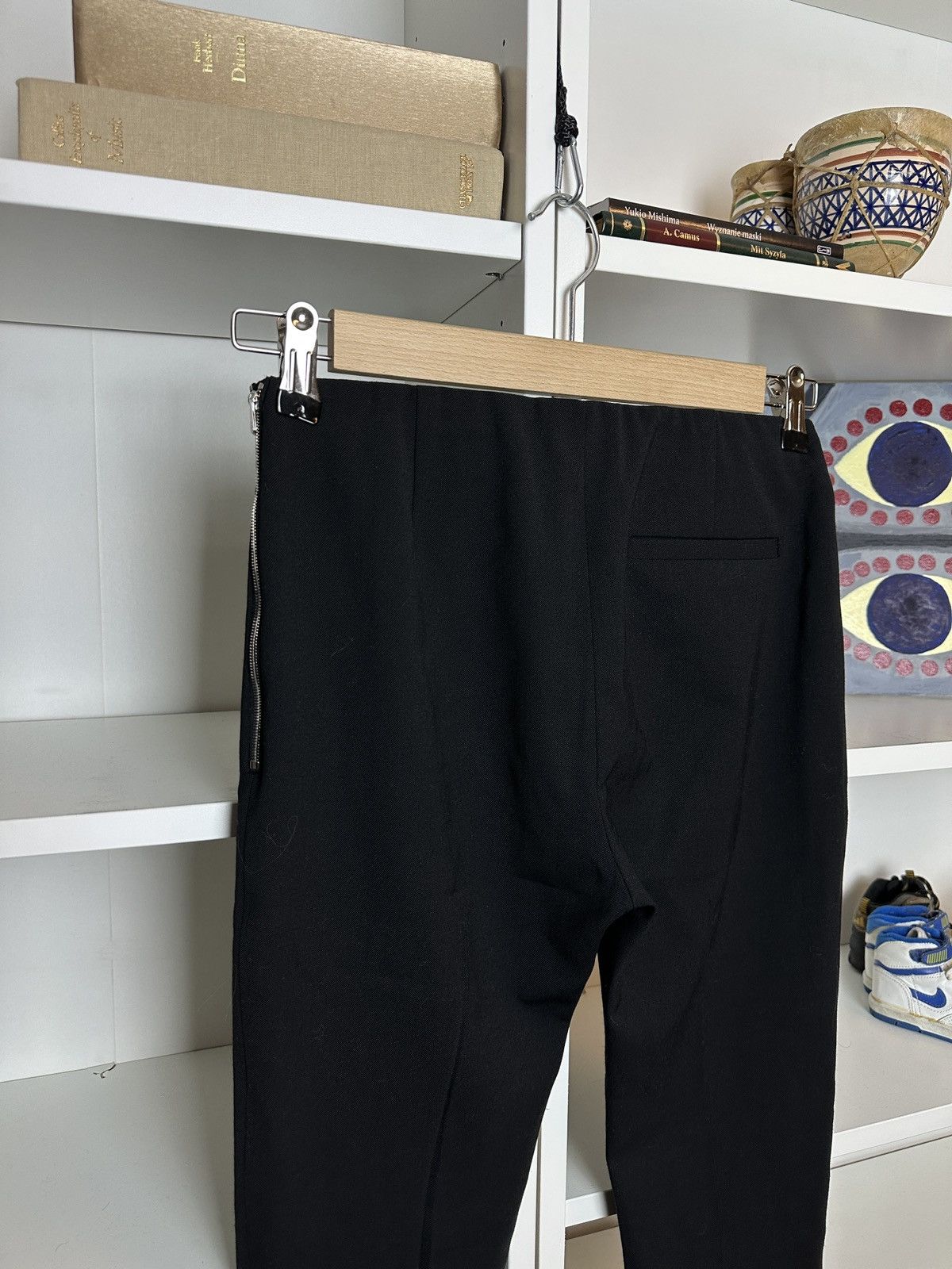 Acne Studios Acne Studios black slim trousers Size 25" / US 0 / IT 36 - 8 Thumbnail