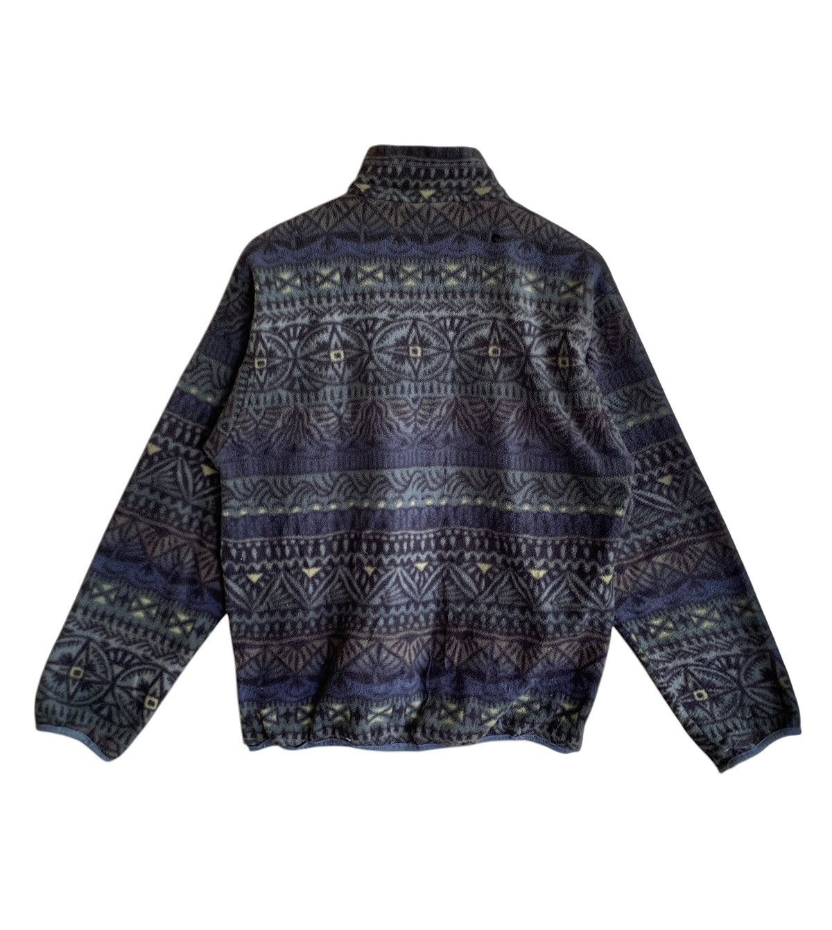 Patagonia Vintage Patagonia Synchilla Snap Button Navajo Fleece 1990s Size US S / EU 44-46 / 1 - 2 Thumbnail