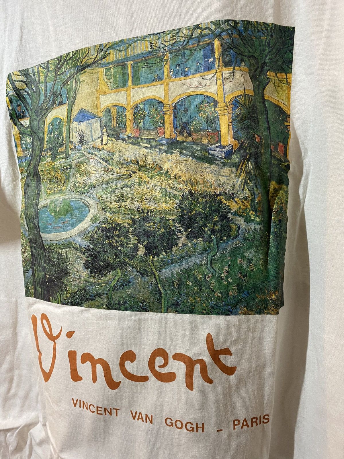 Vintage Vincent Van Gogh art painter vintage 90s shirt Size US L / EU 52-54 / 3 - 2 Thumbnail