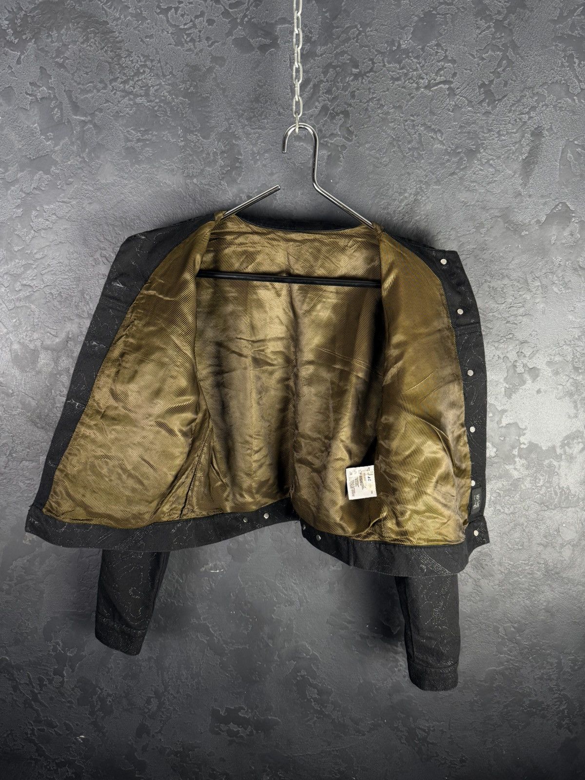 Versace × Vintage Versace Classic V2 Vintage 90s Women’s Black Jacket Size 46 Size L / US 10 / IT 46 - 7 Thumbnail