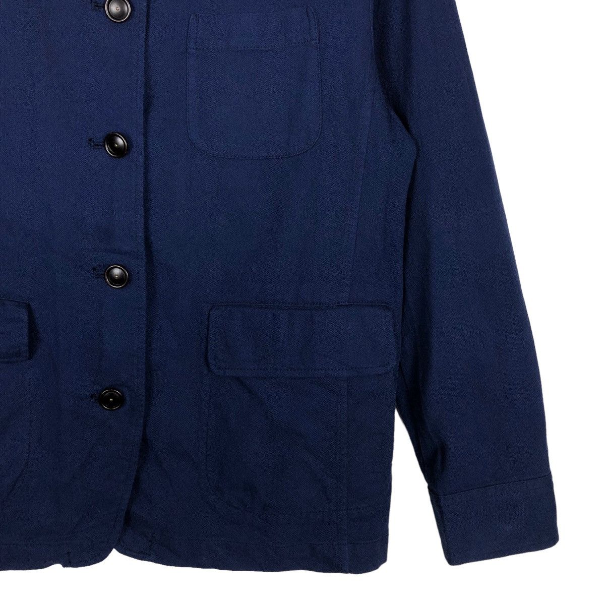 Japanese Brand 🔥Vintage Chore Jacket Ines De La Fressange Paris Japan Size US XL / EU 56 / 4 - 4 Thumbnail