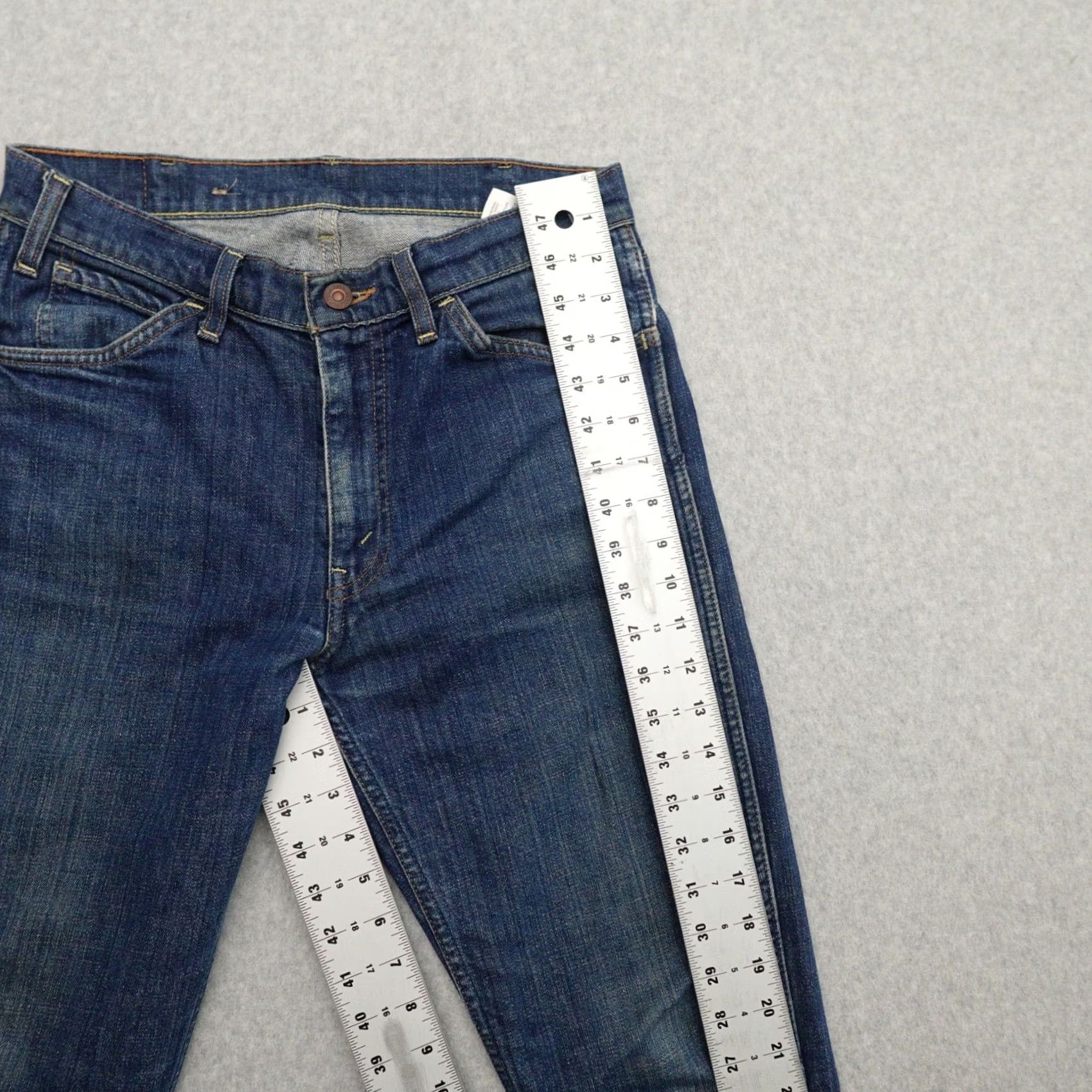 Levi's Vintage Levi's 606 Jeans 30 (30X31) Orange tab Big E Super Slim 60s Slim Jeans Mens Blue 30 Medium? Size US 30 / EU 46 - 7 Thumbnail