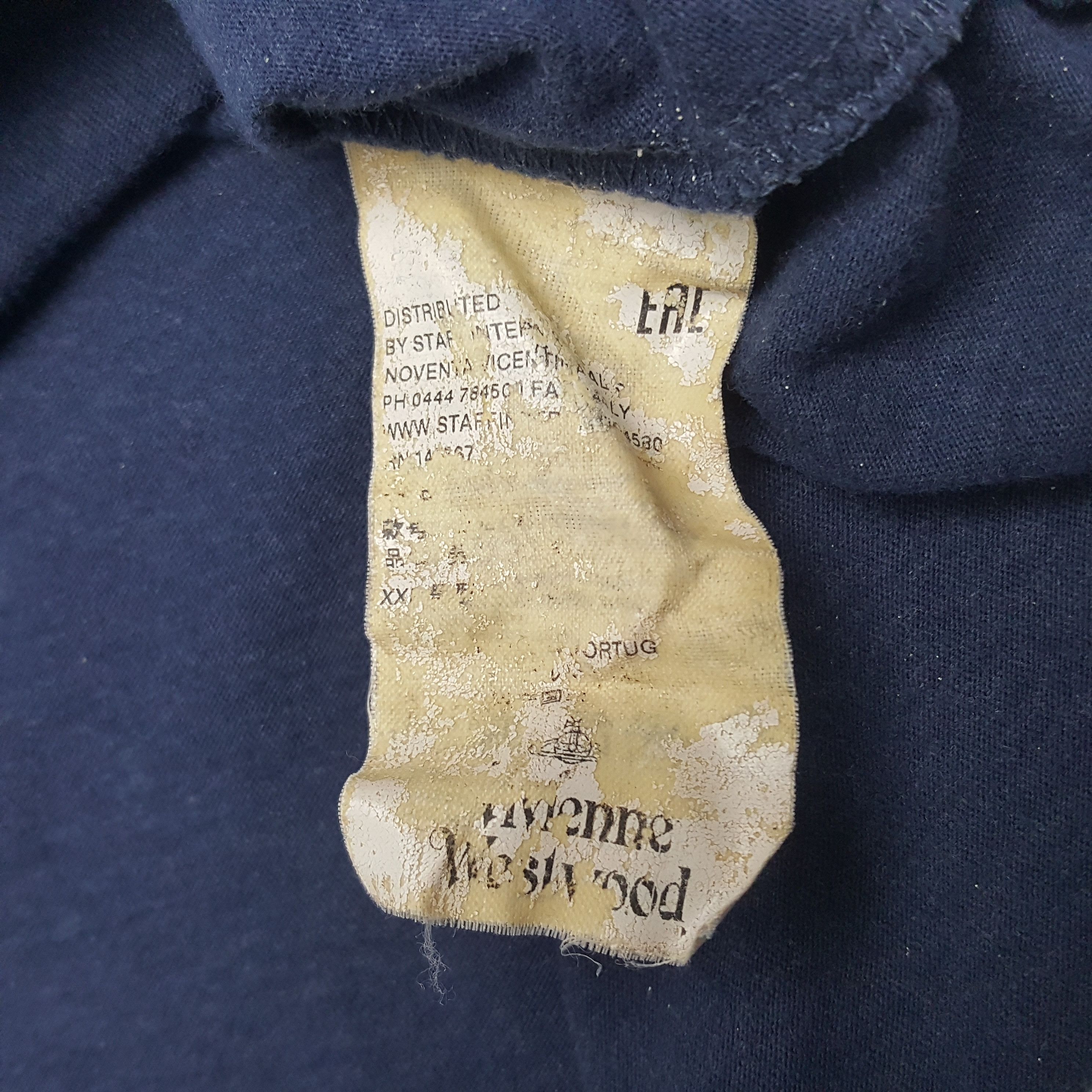 Vintage × Vivienne Westwood Vintage Vivienne Westwood Italian Tshirt Size US L / EU 52-54 / 3 - 6 Thumbnail