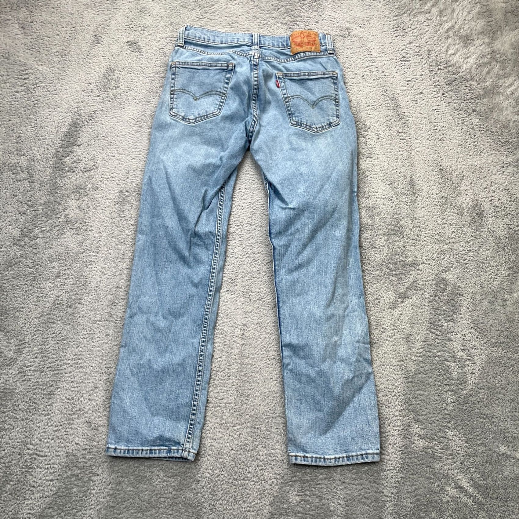 Levi's Levi's 511 Jeans Mens 30x30 Blue Straight Leg Slim Fit Denim Logo Cotton Stretch Category: Jeans Professional Structure Size US 28 / EU 44 - 6 Thumbnail