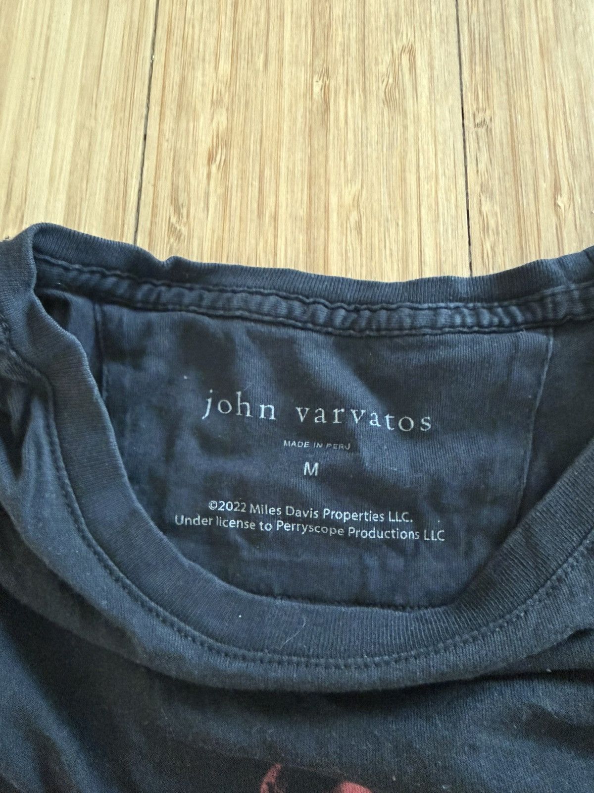 John Varvatos MILES DAVIS T-SHIRT Size US M / EU 48-50 / 2 - 3 Thumbnail